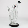 12" H2O Coil Glass water recycle bong [H2O-18]