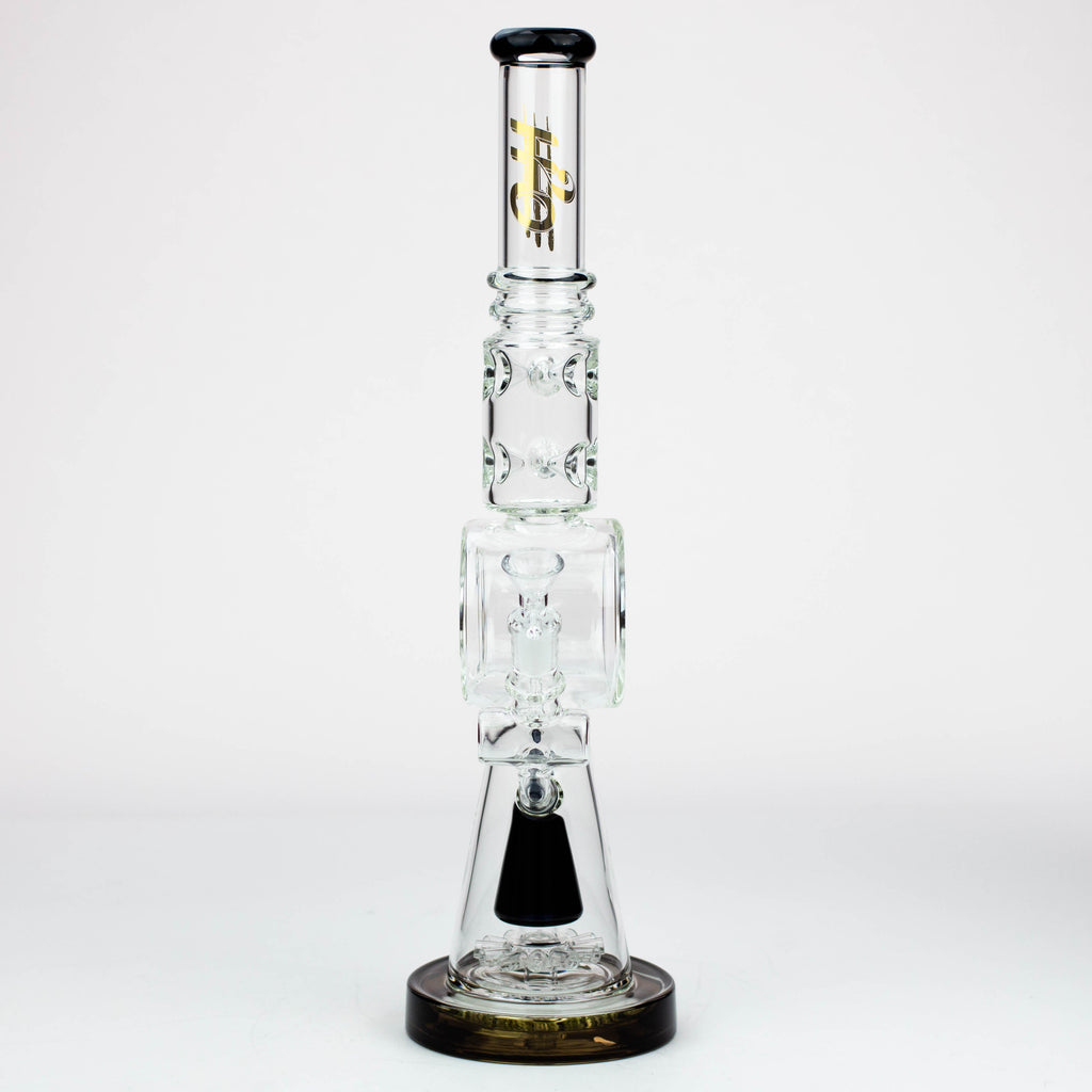 18" H2O Cone diffuser glass water bong [H2O-16]