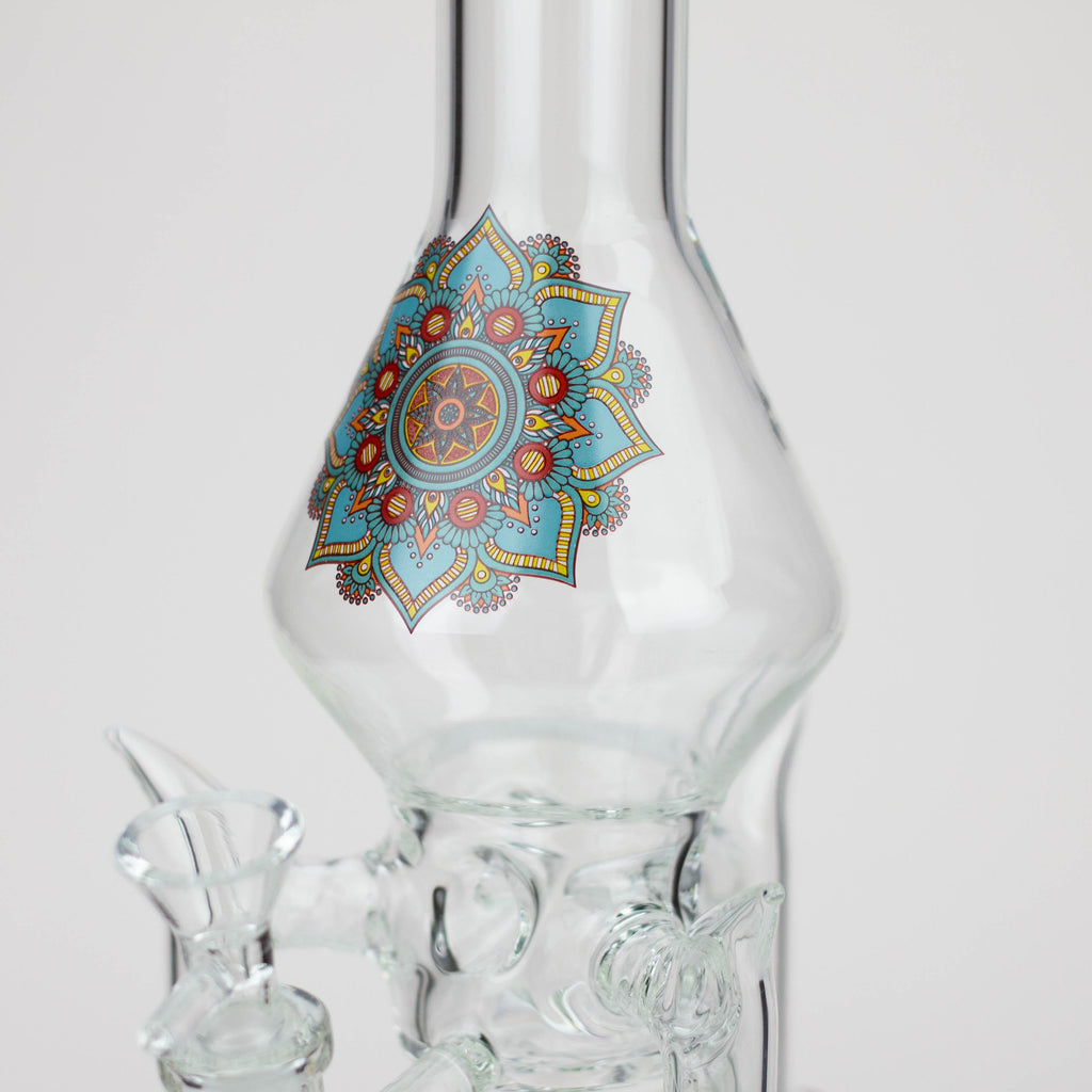 21" H2O Coil Glass water recycle bong [H2O-19]