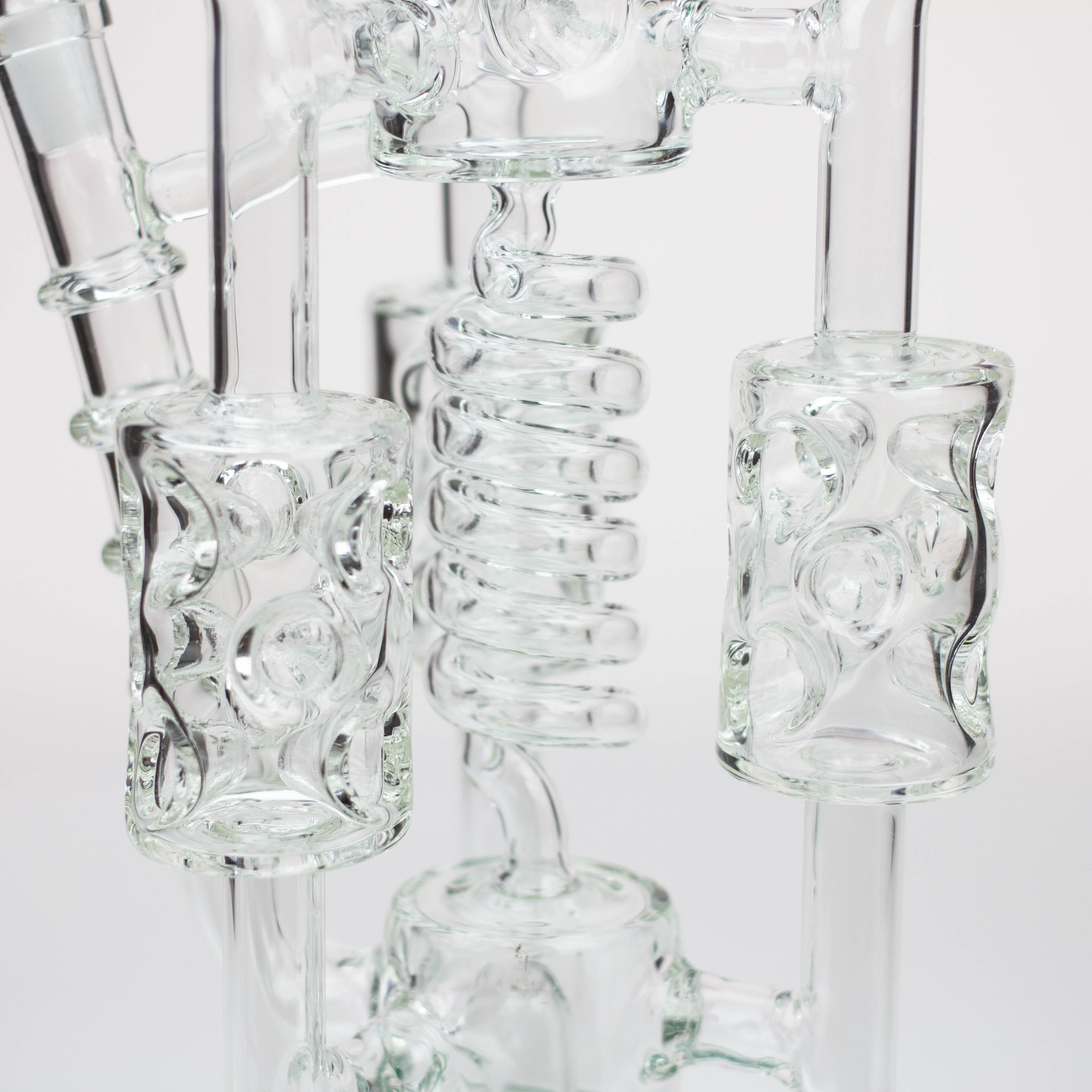 21" H2O Coil Glass water recycle bong [H2O-19]
