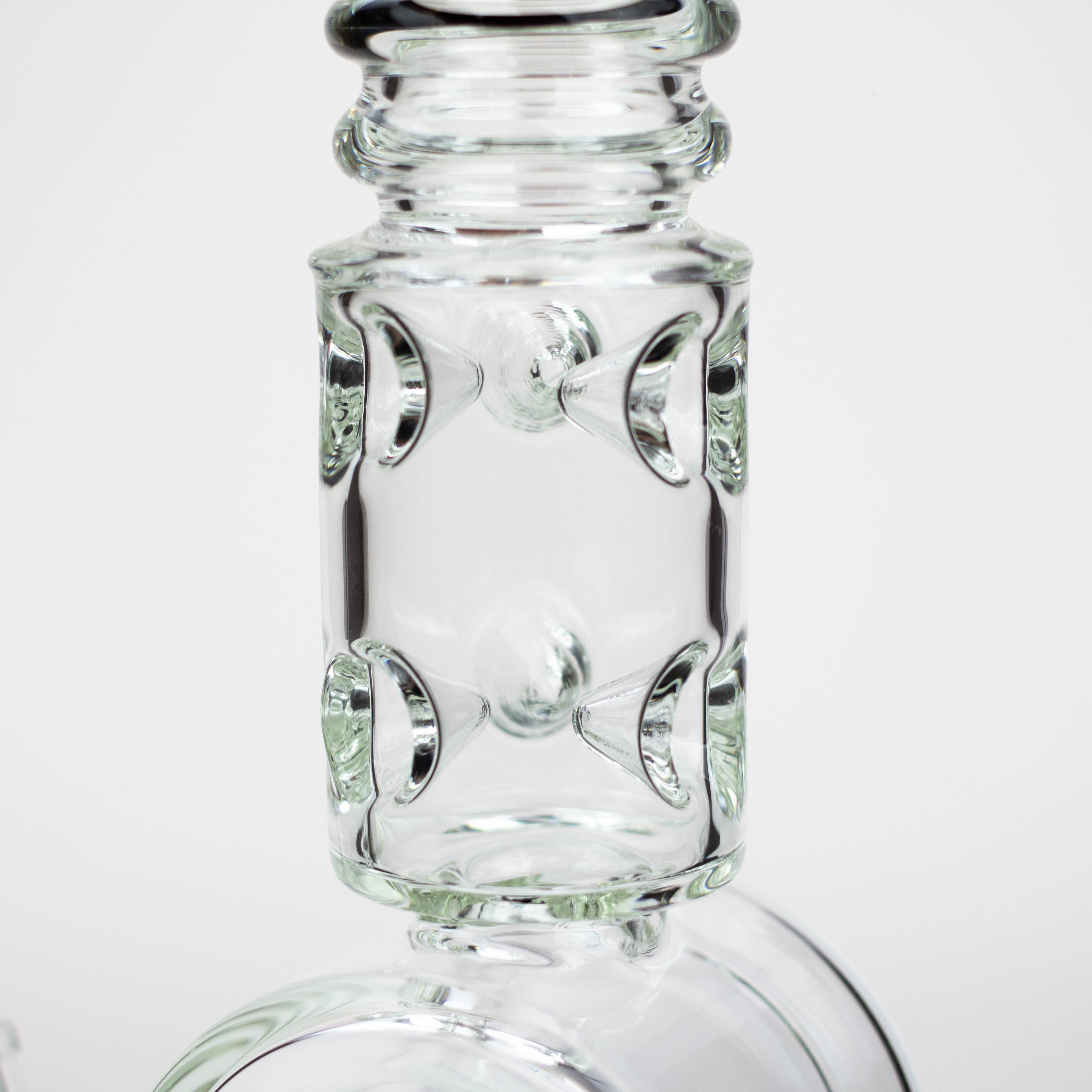 18" H2O Cone diffuser glass water bong [H2O-16]