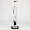 18" H2O Cone diffuser glass water bong [H2O-16]