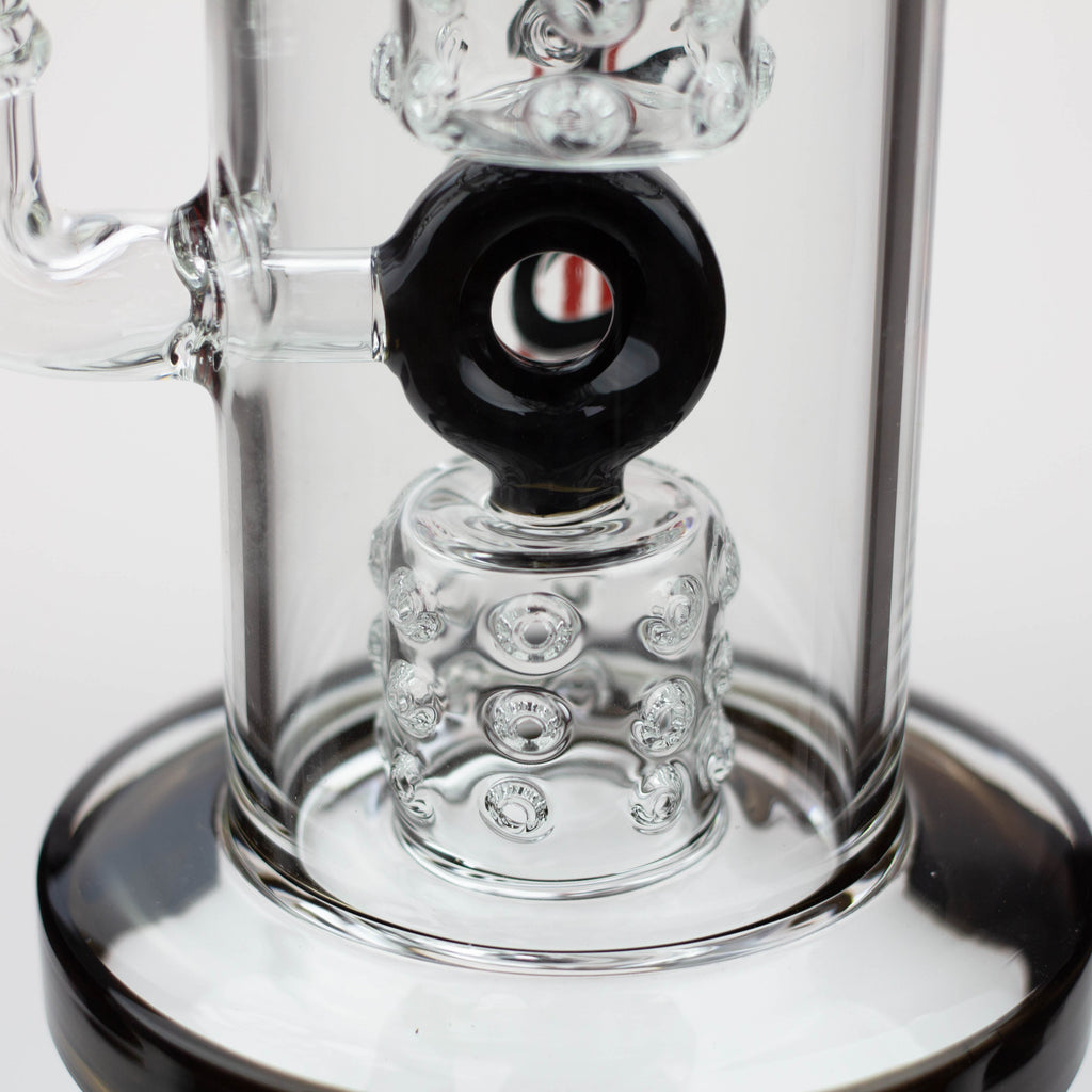 15" H2O Gold fumed sphere Glass water bong [H2O-23]