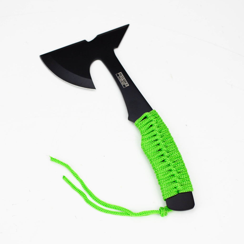 9" Full Tang Hunting Axe Stainless Steel Blade with Sheath