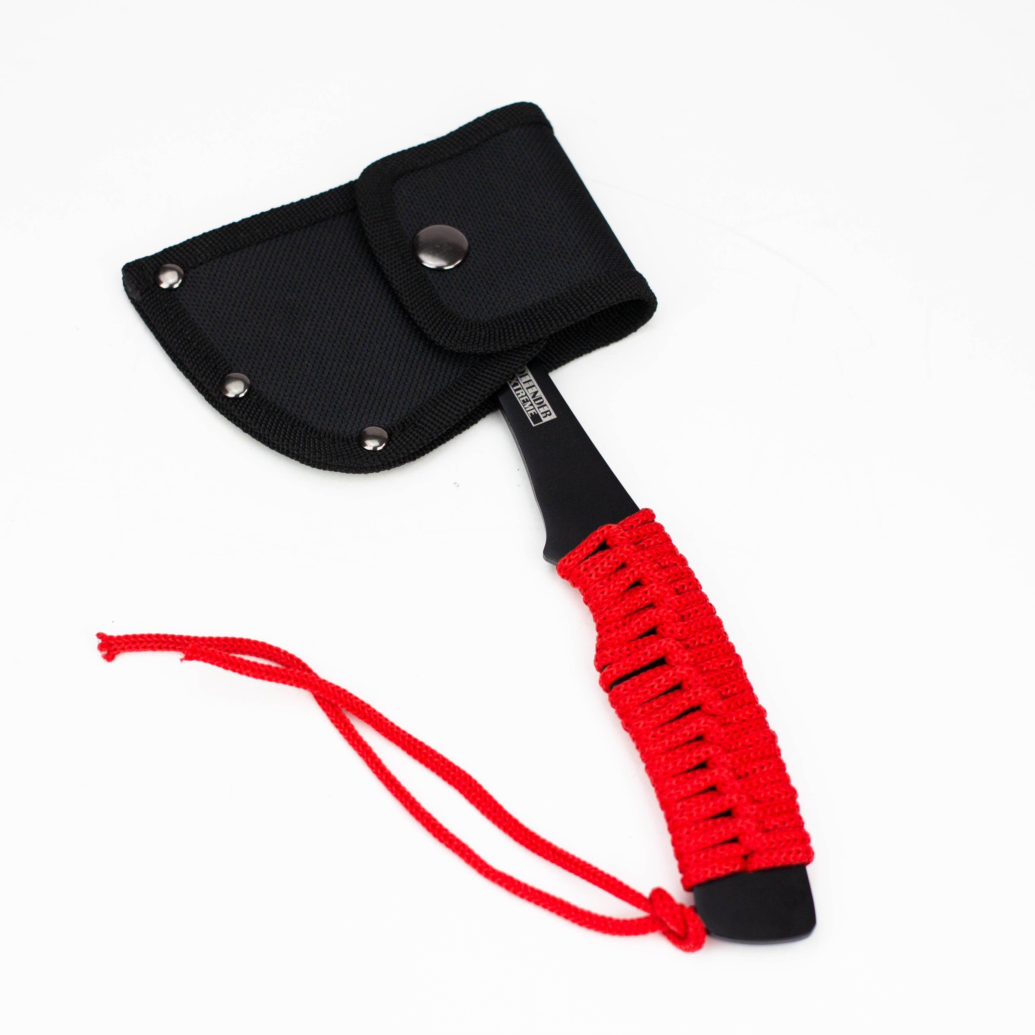 9" Full Tang Hunting Axe Stainless Steel Blade with Sheath