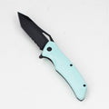 8″ Tiger USA Knife  Teal Tanto [SJ-402-TL]