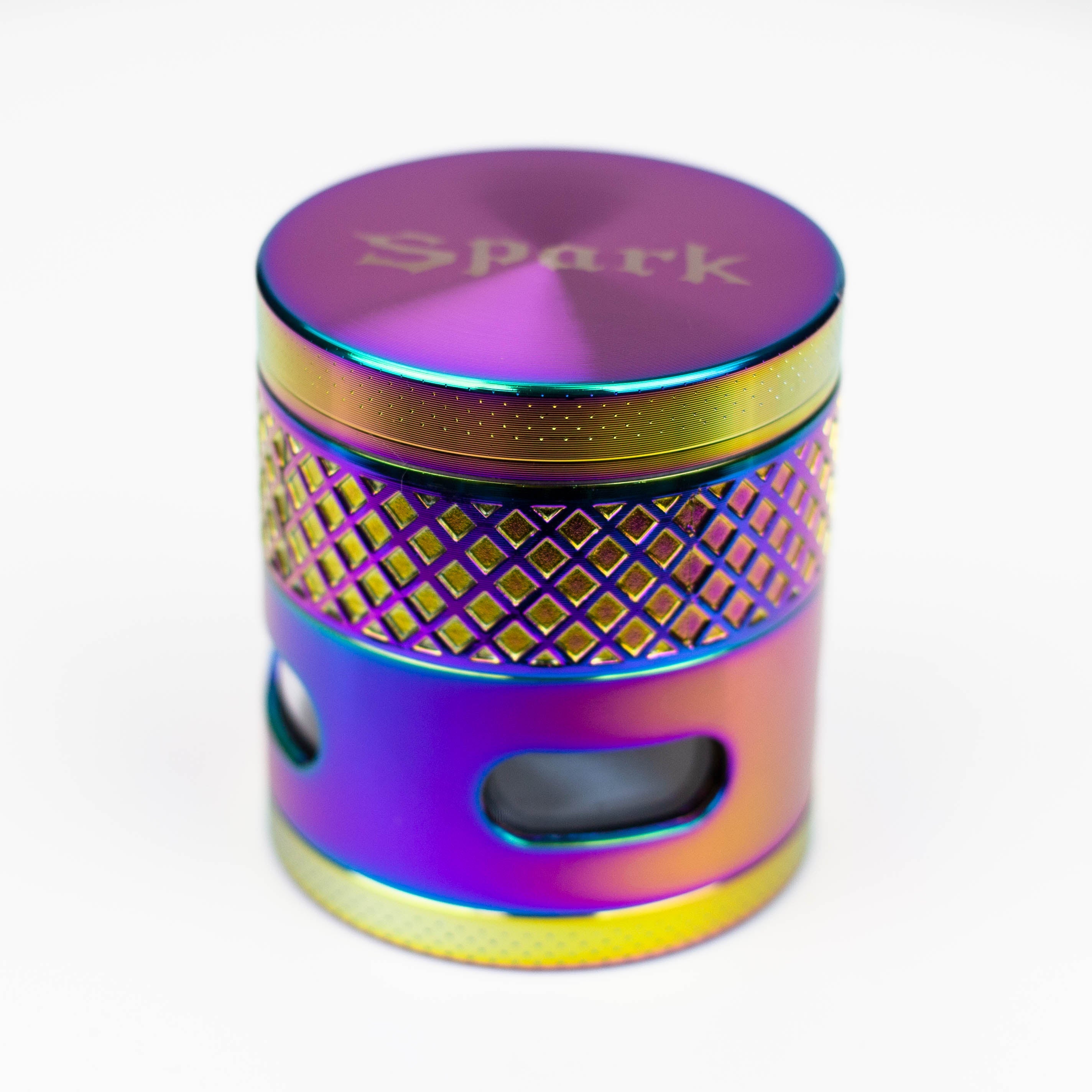 SPARK 4 Parts grinder with side window