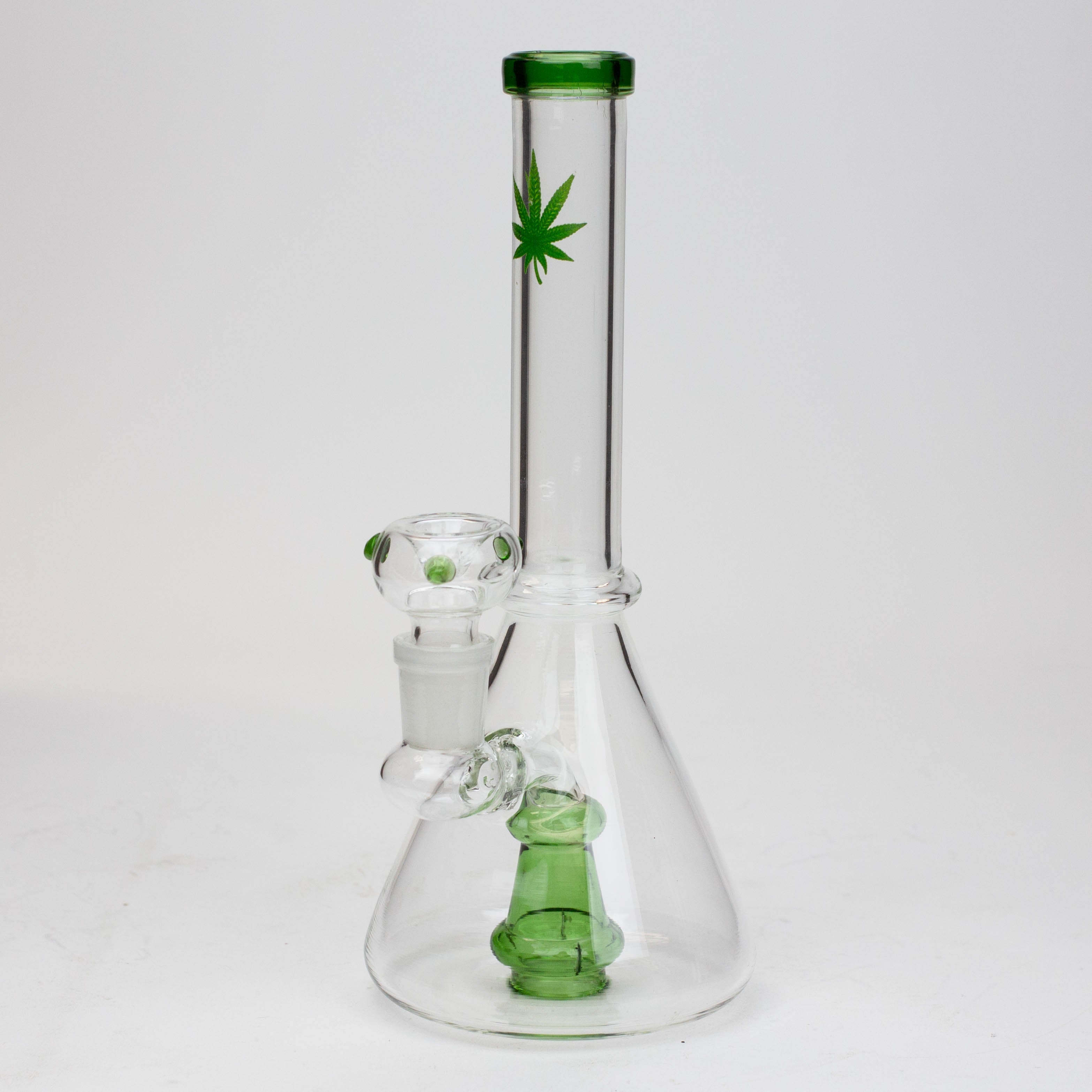 10" Cone diffuser glass bong