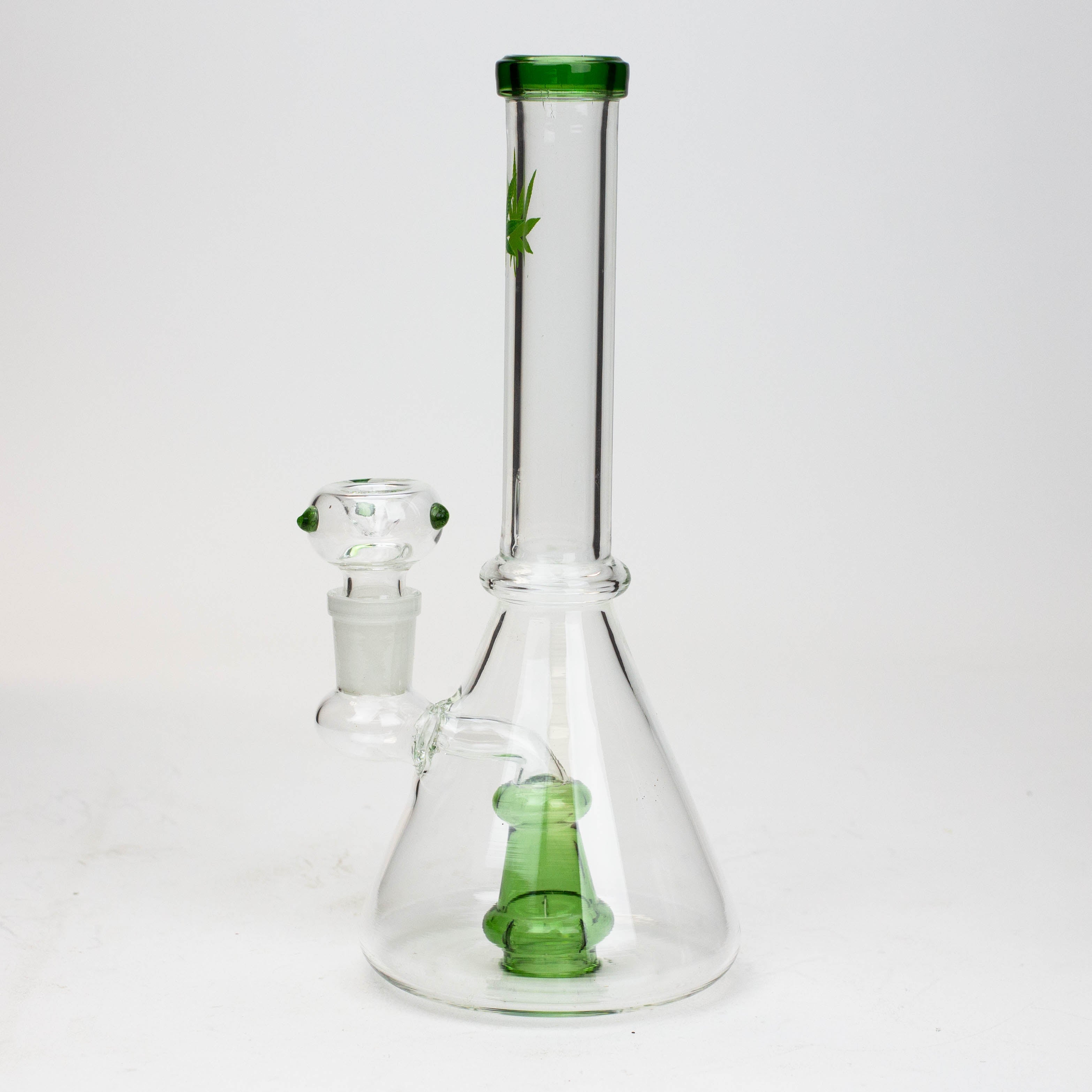 10" Cone diffuser glass bong