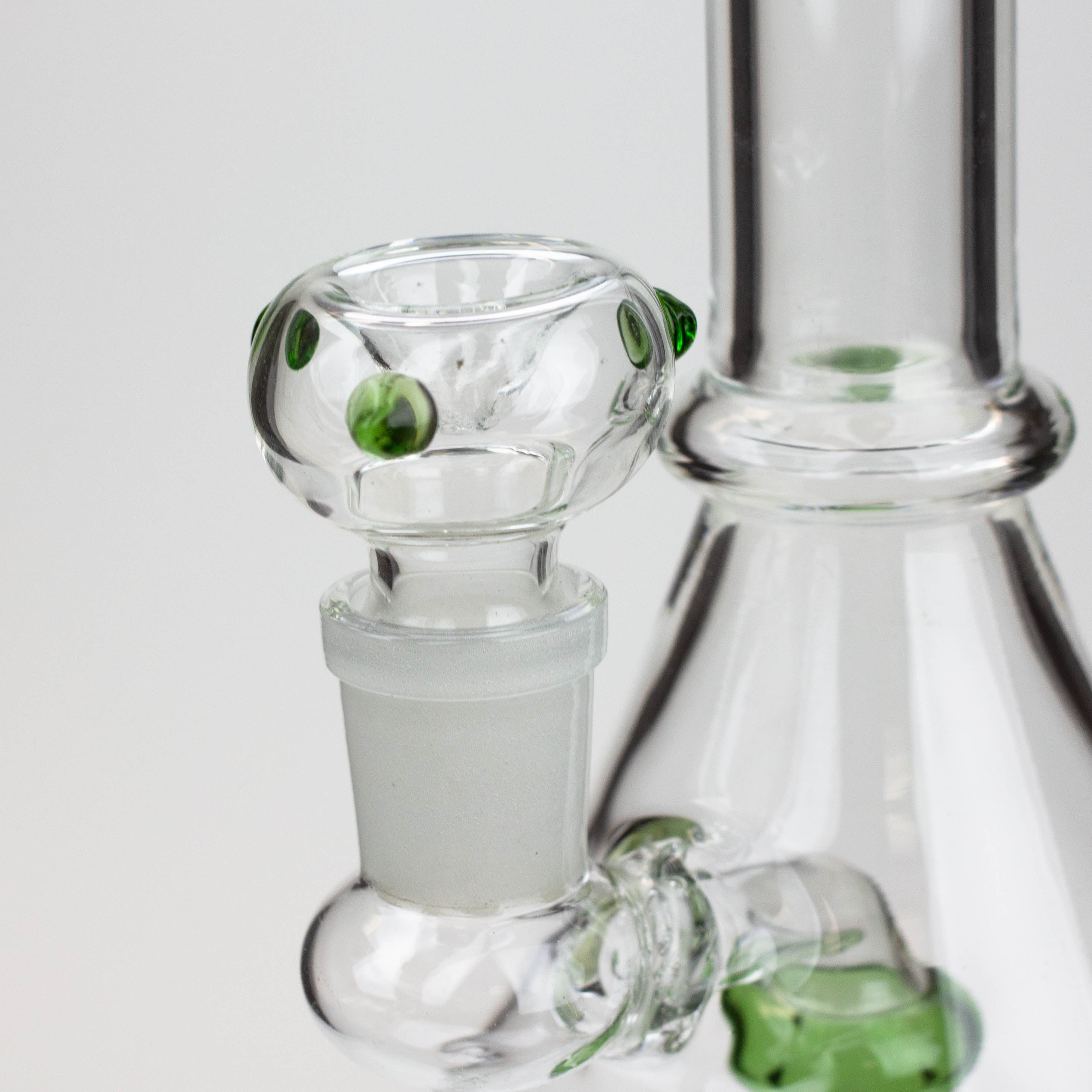 10" Cone diffuser glass bong