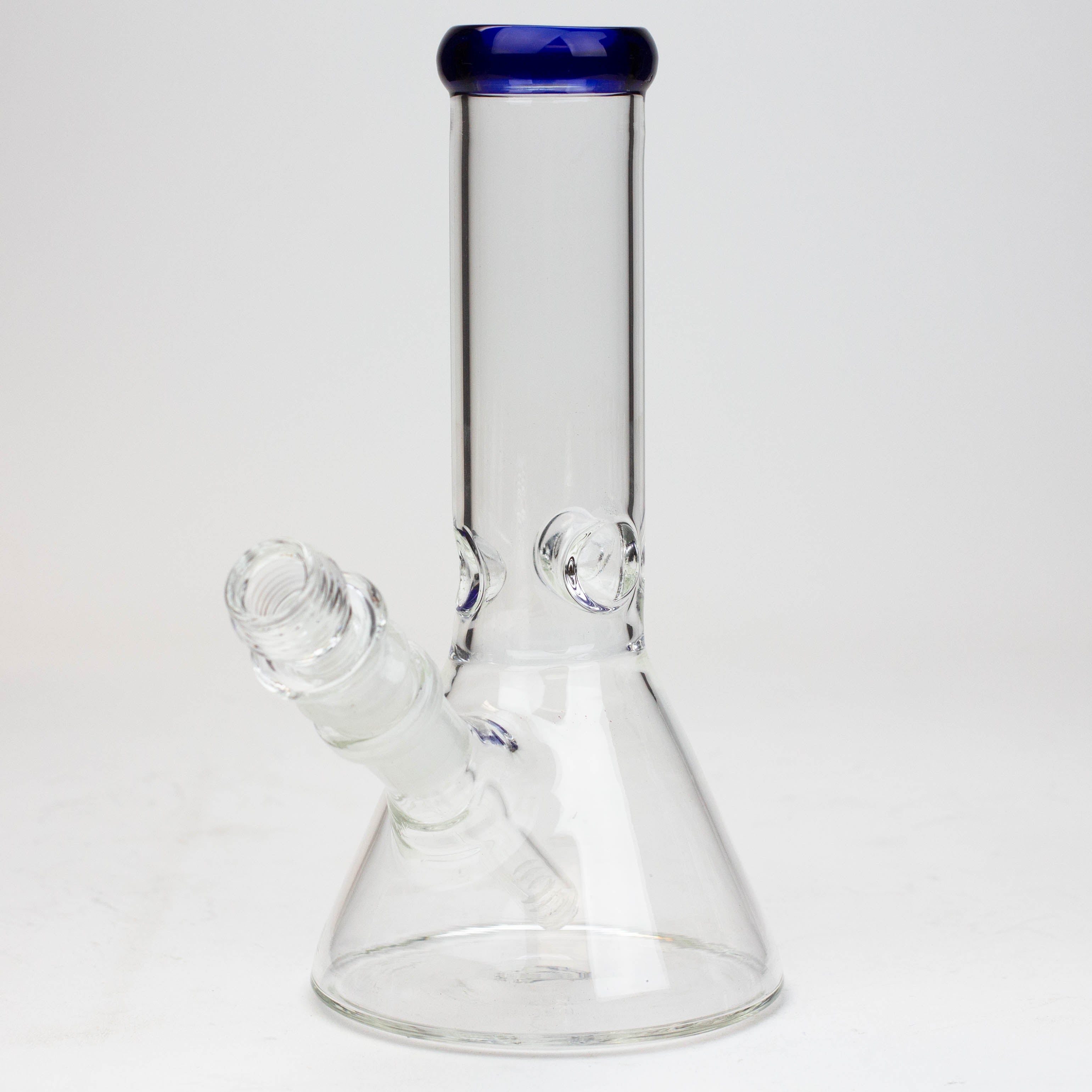 8" Classic beaker glass water bong