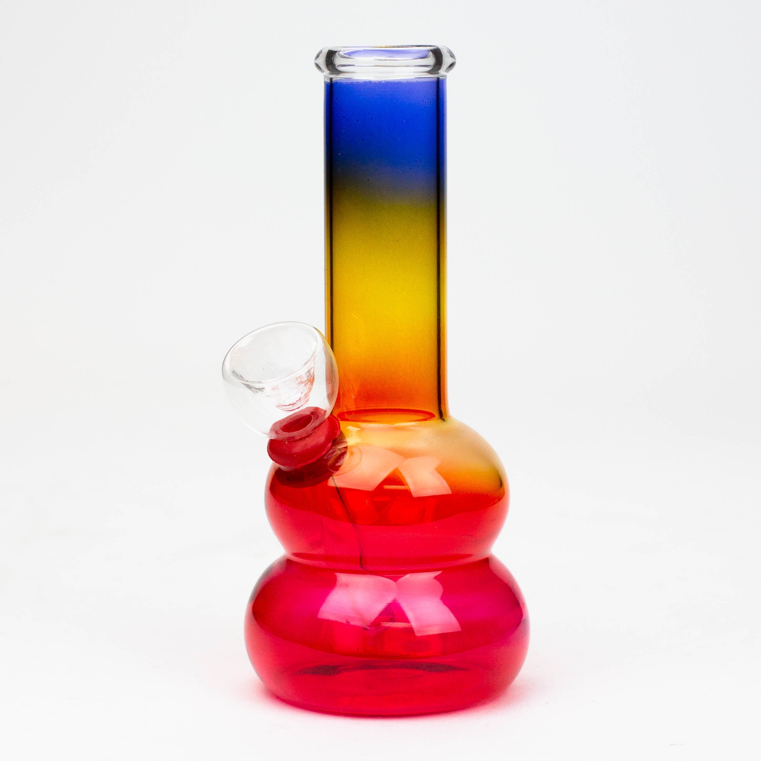6" glass water bong-Jamaica