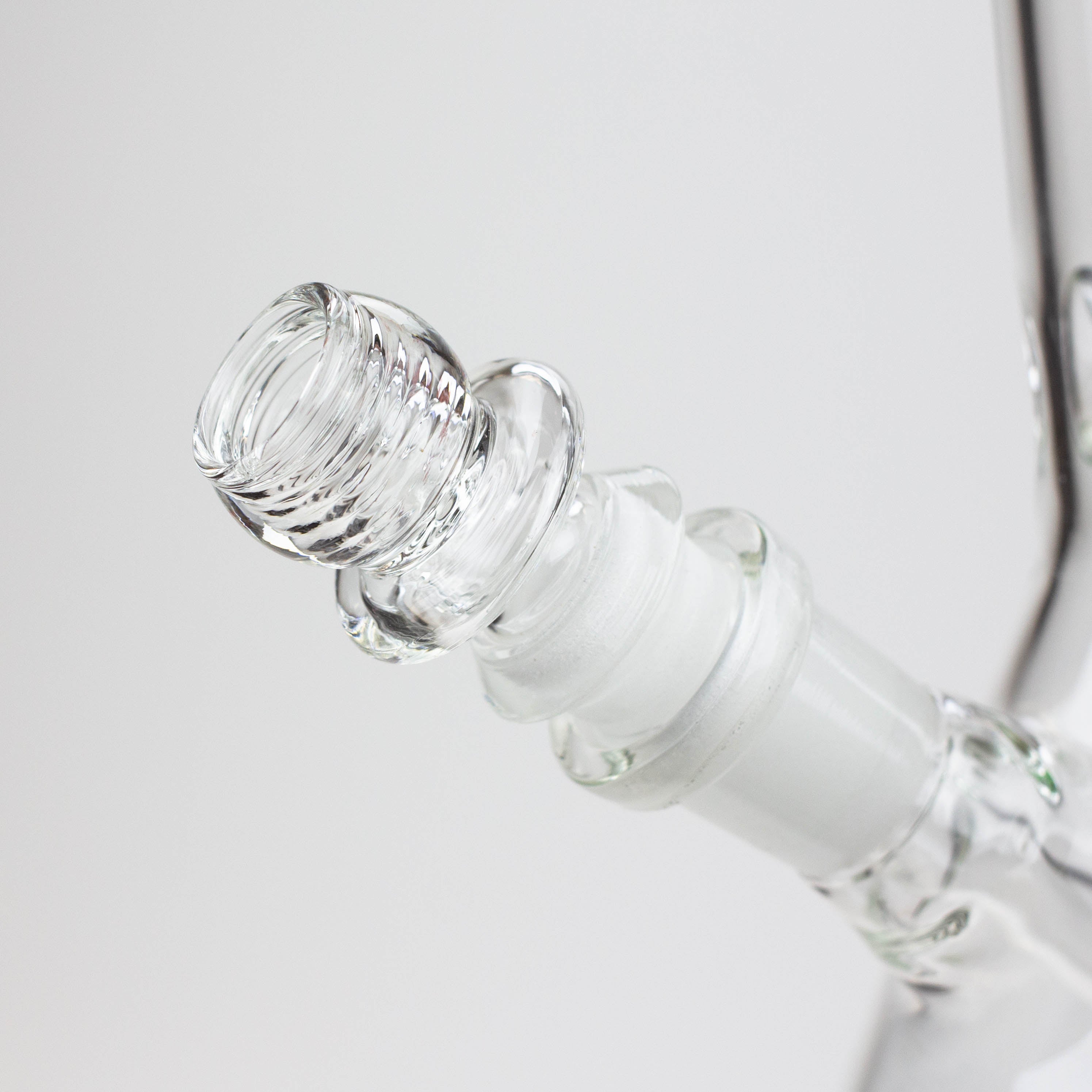 8" Classic beaker glass water bong