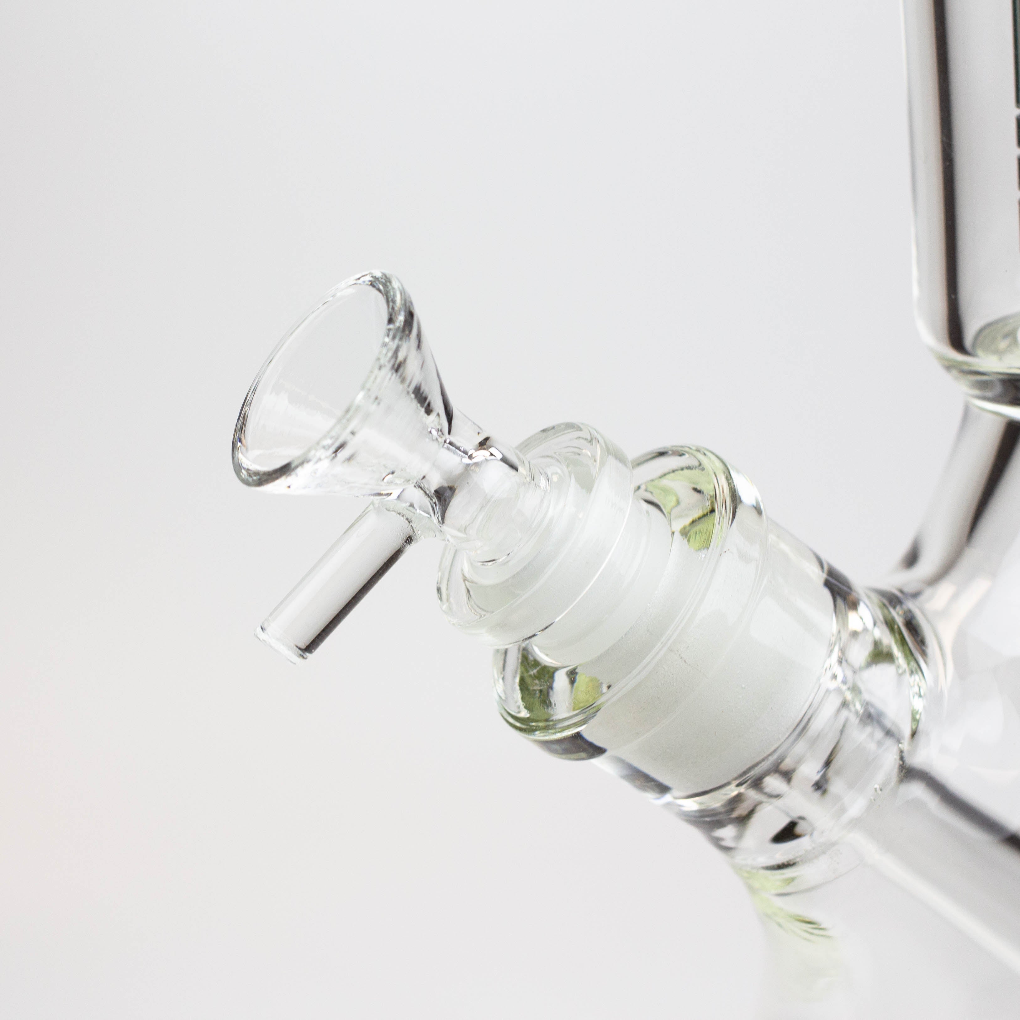 19" SPARK 7 mm double percolator glass water bong
