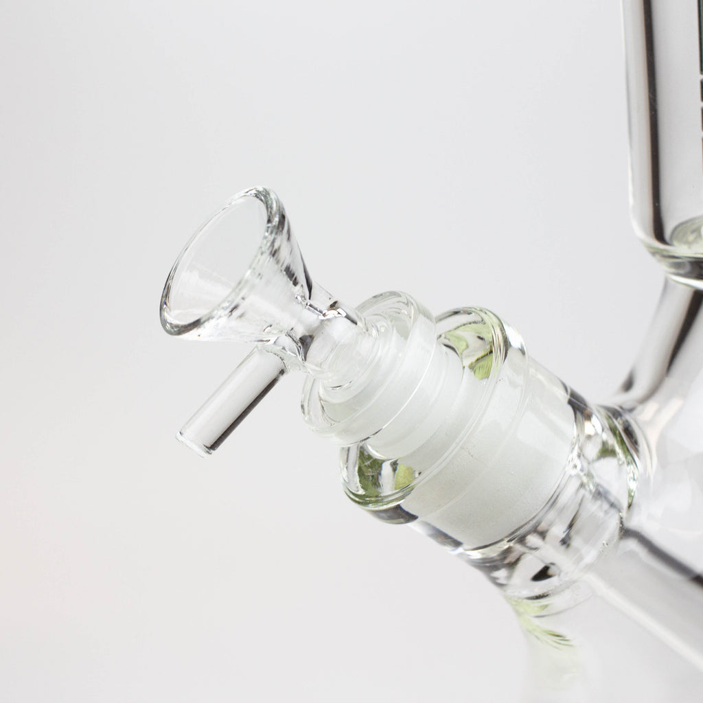 19" SPARK 7 mm double percolator glass water bong