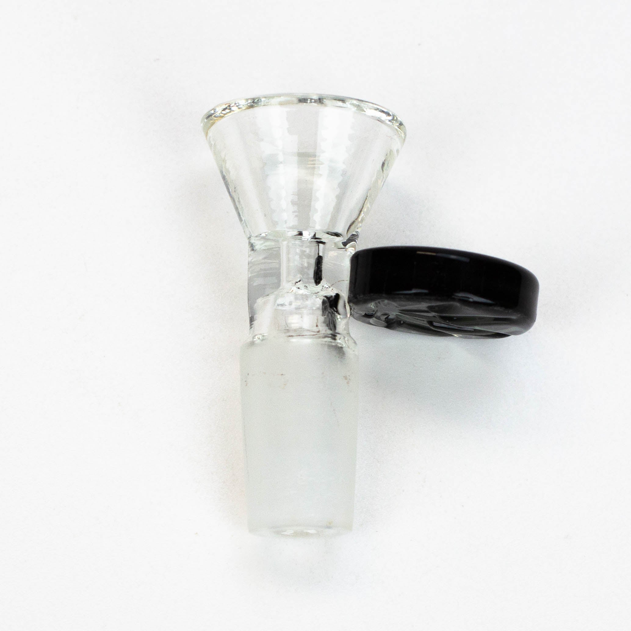 Leaf stamped bowl for 14 mm female Joint