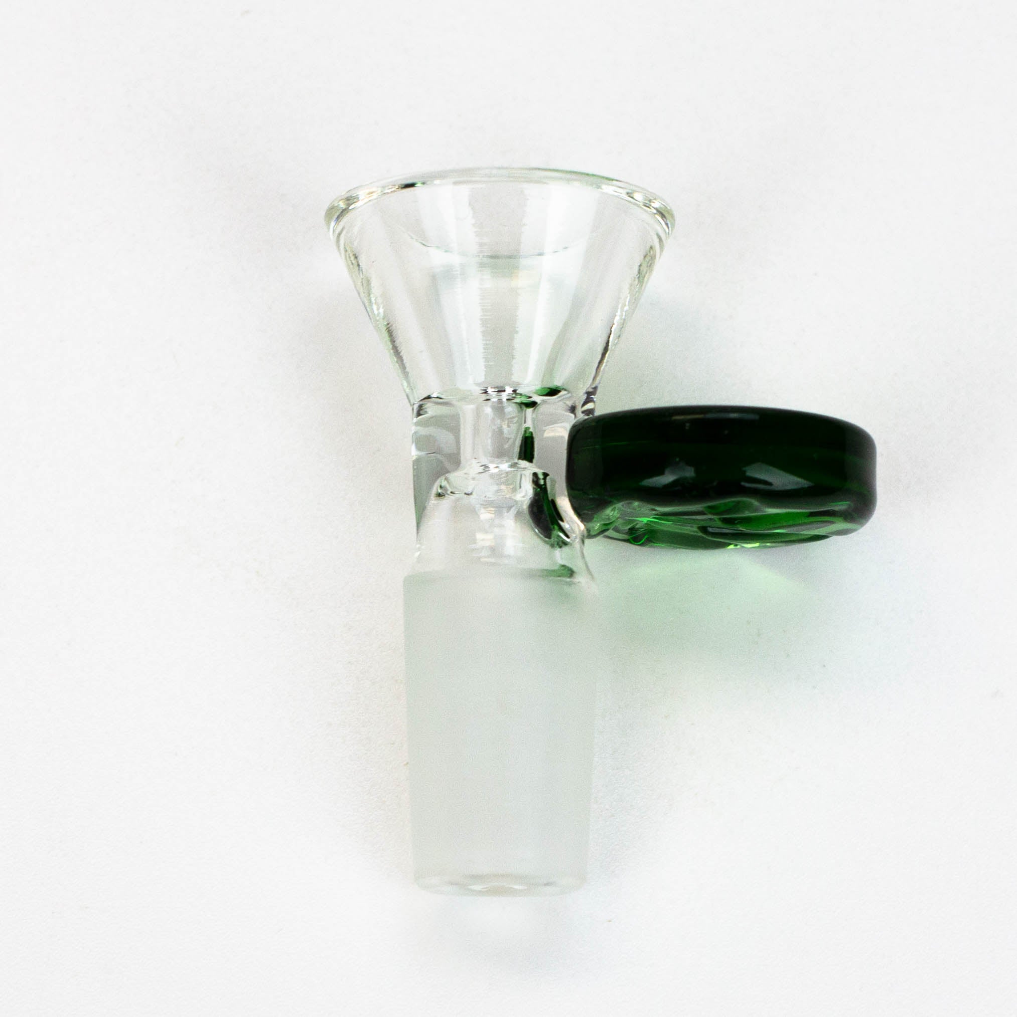 Leaf stamped bowl for 14 mm female Joint