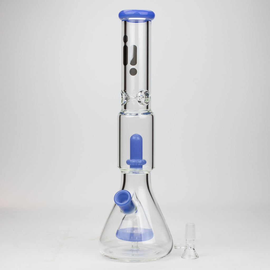 16" Infyniti showerhead percolator with Cone diffuser 7 mm glass bong
