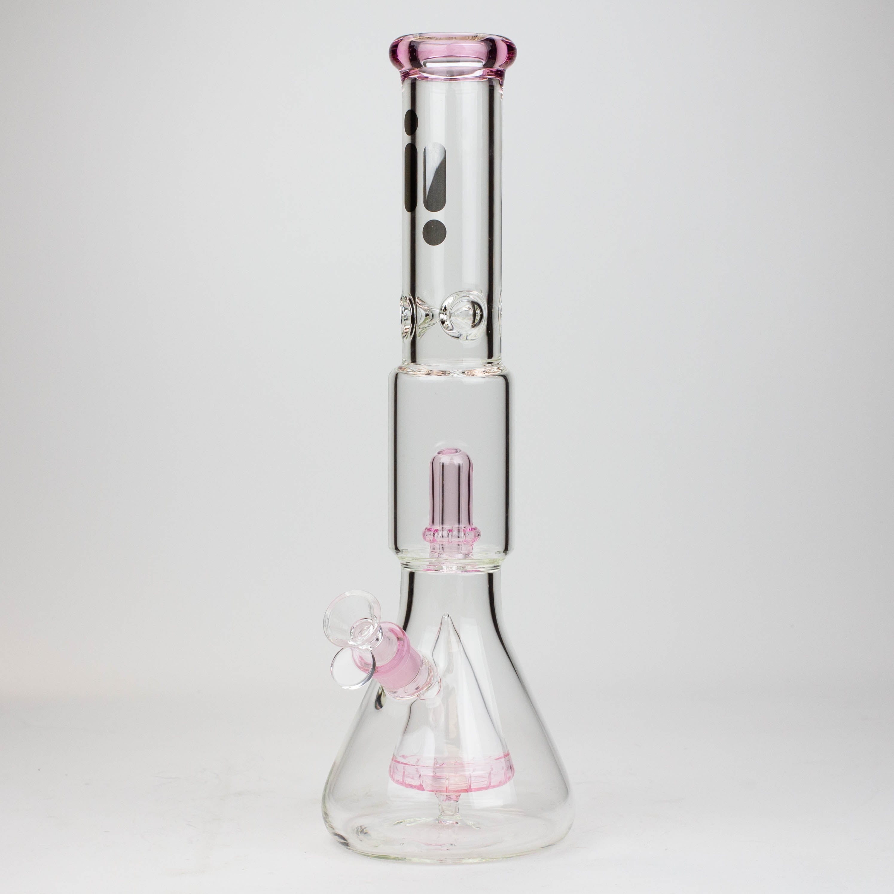 16" Infyniti showerhead percolator with Cone diffuser 7 mm glass bong