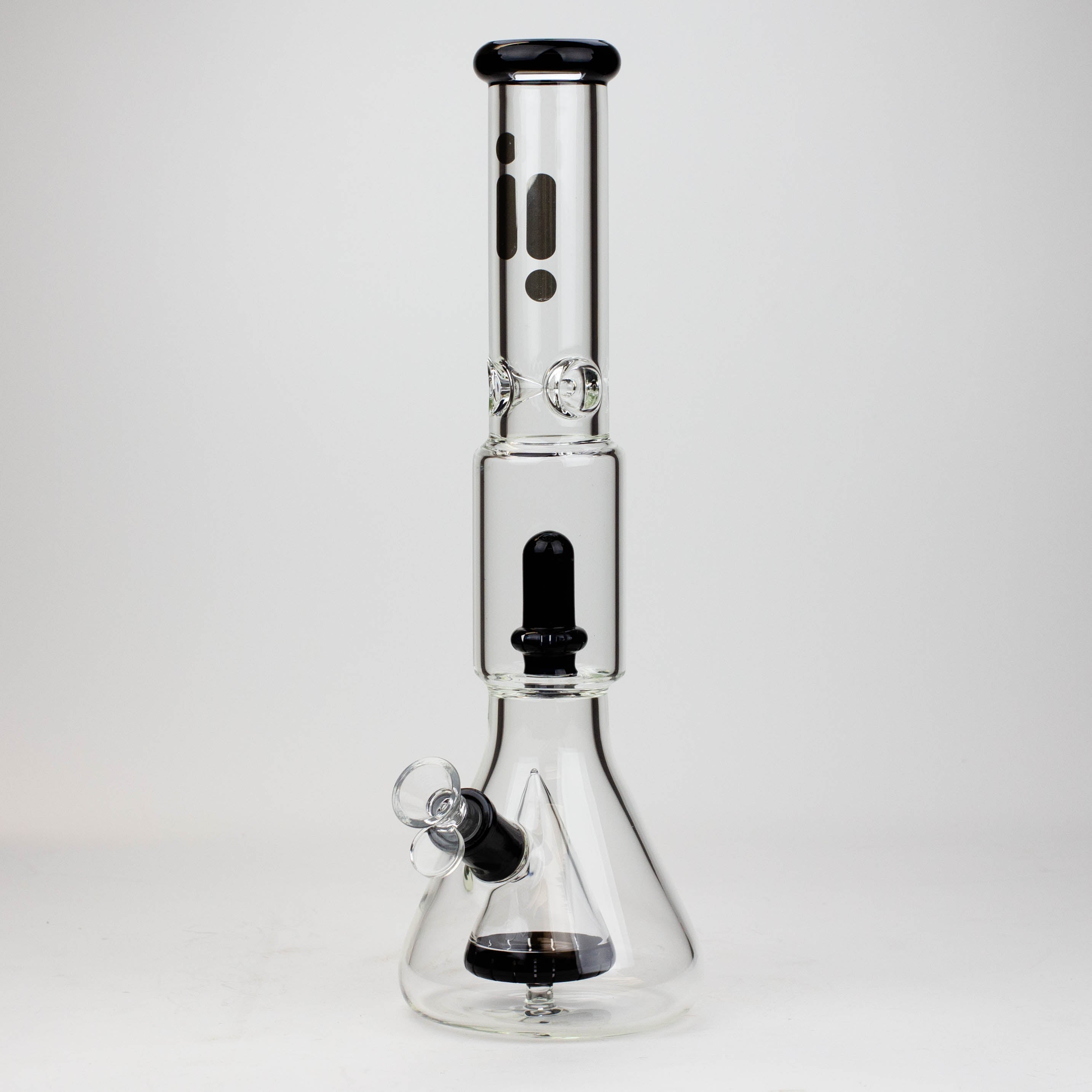 16" Infyniti showerhead percolator with Cone diffuser 7 mm glass bong