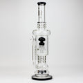 19" Infyniti 7mm flower Diff. and Reverse percolator glass bong