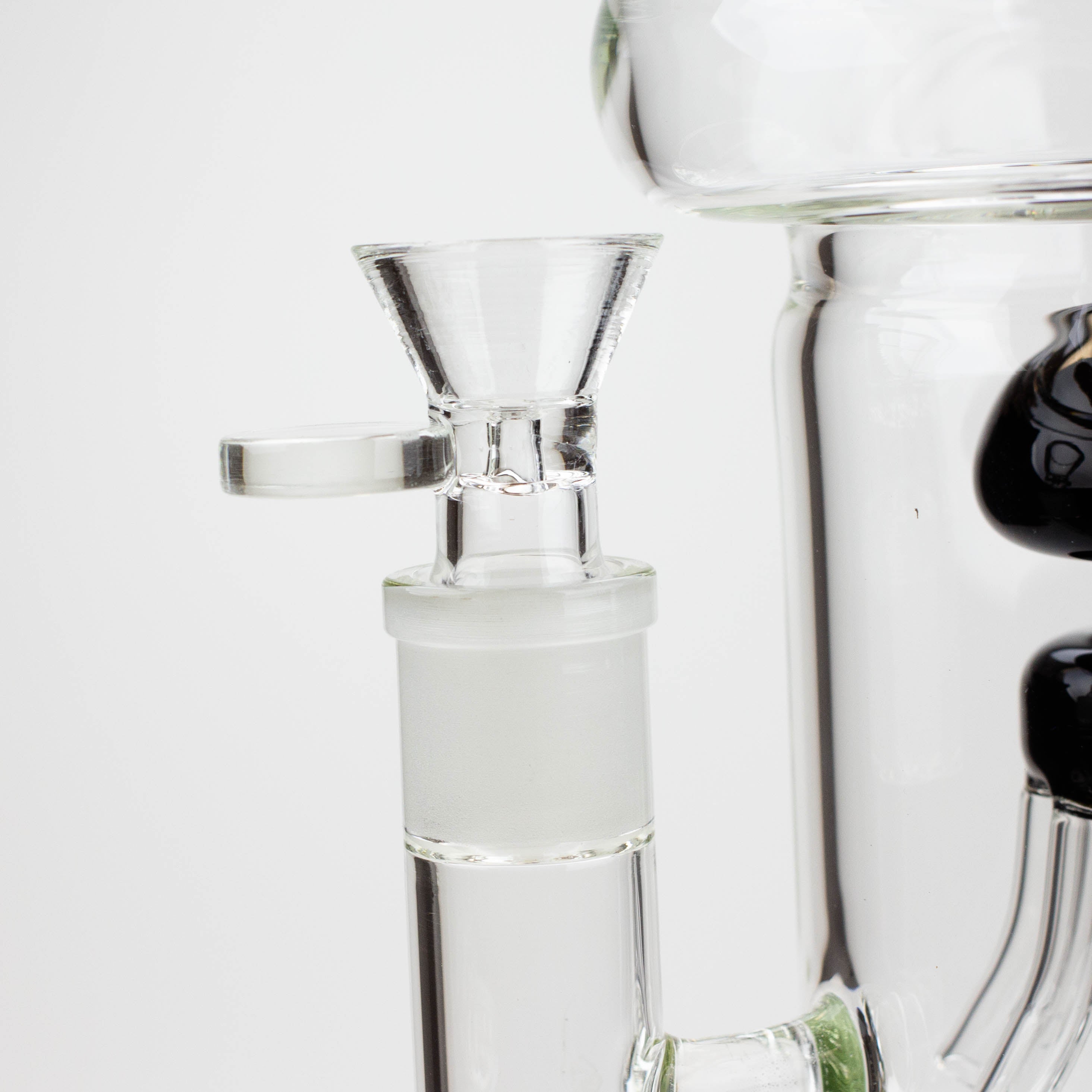 19" Infyniti 7mm flower Diff. and Reverse percolator glass bong
