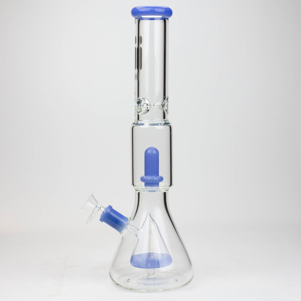 16" Infyniti showerhead percolator with Cone diffuser 7 mm glass bong