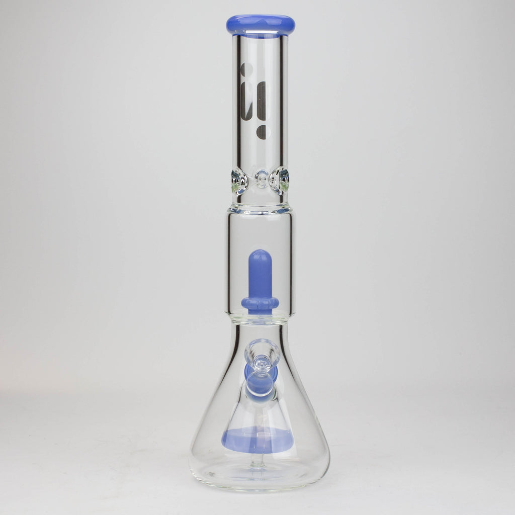 16" Infyniti showerhead percolator with Cone diffuser 7 mm glass bong