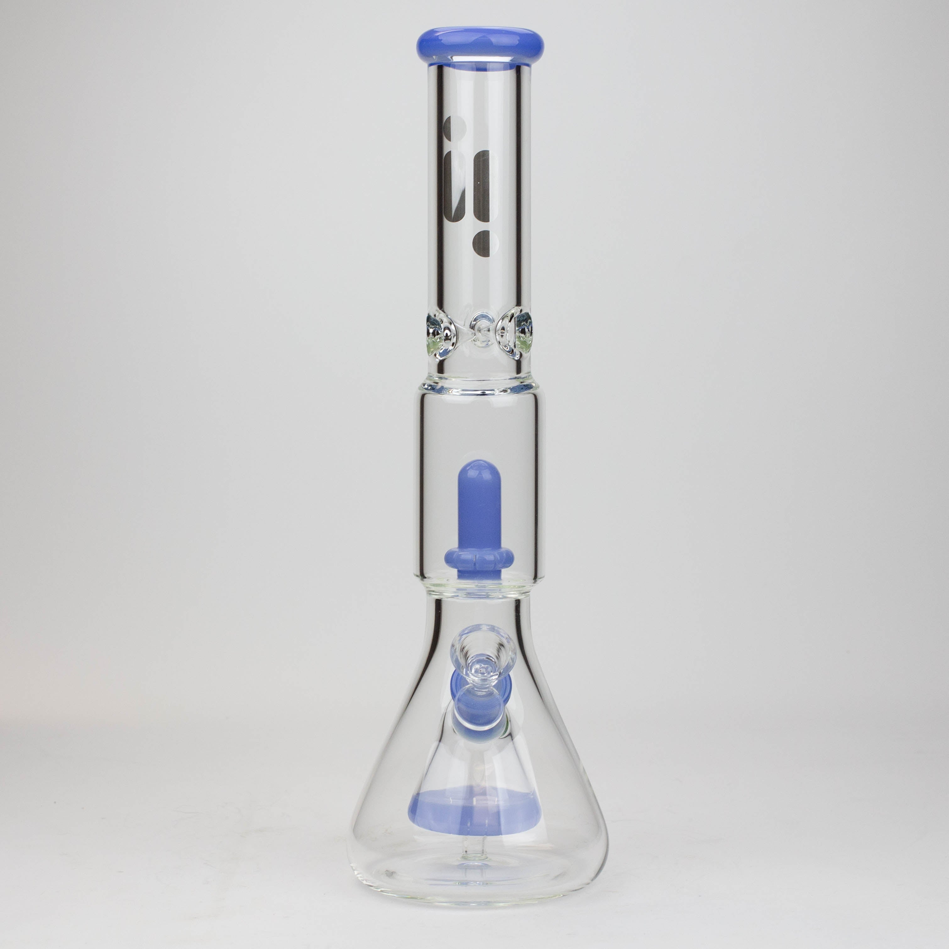 16" Infyniti showerhead percolator with Cone diffuser 7 mm glass bong
