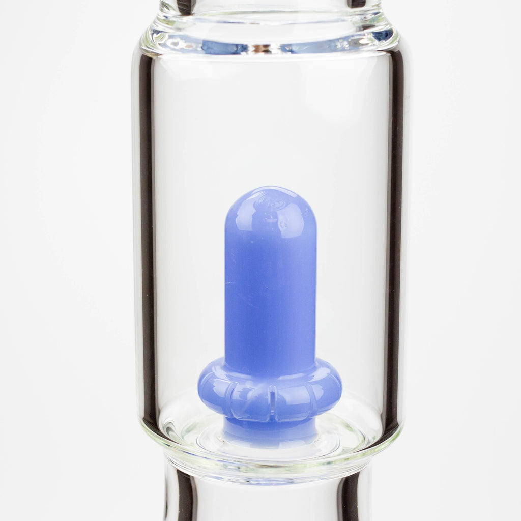 16" Infyniti showerhead percolator with Cone diffuser 7 mm glass bong