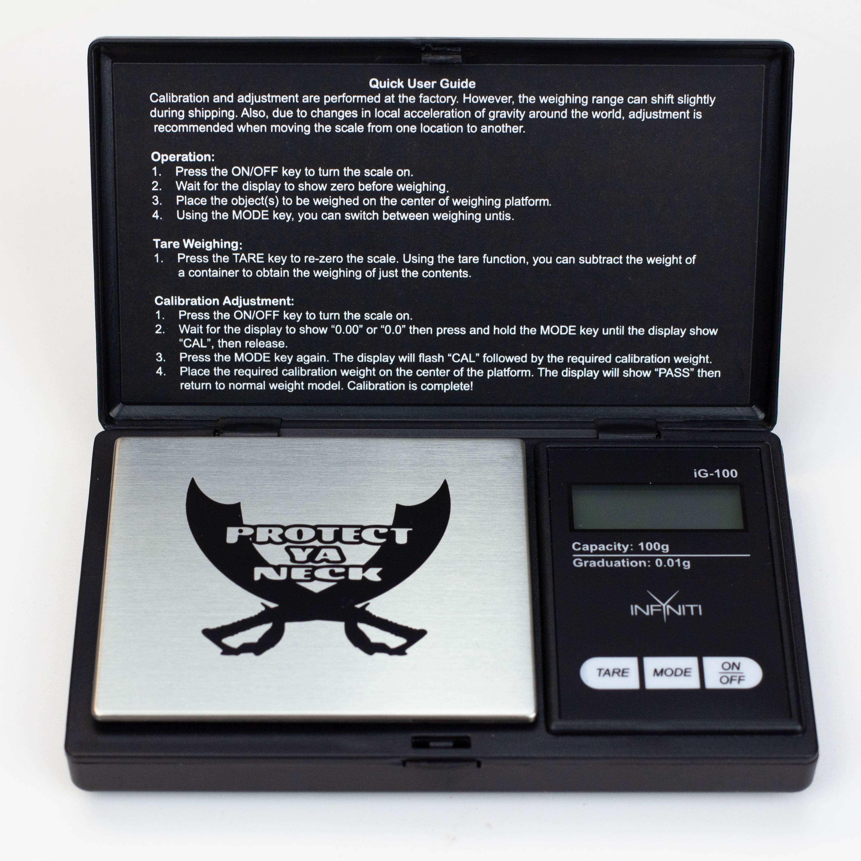 INFYNITI  PROTECT YA NECK G-Force PYG-100 scale