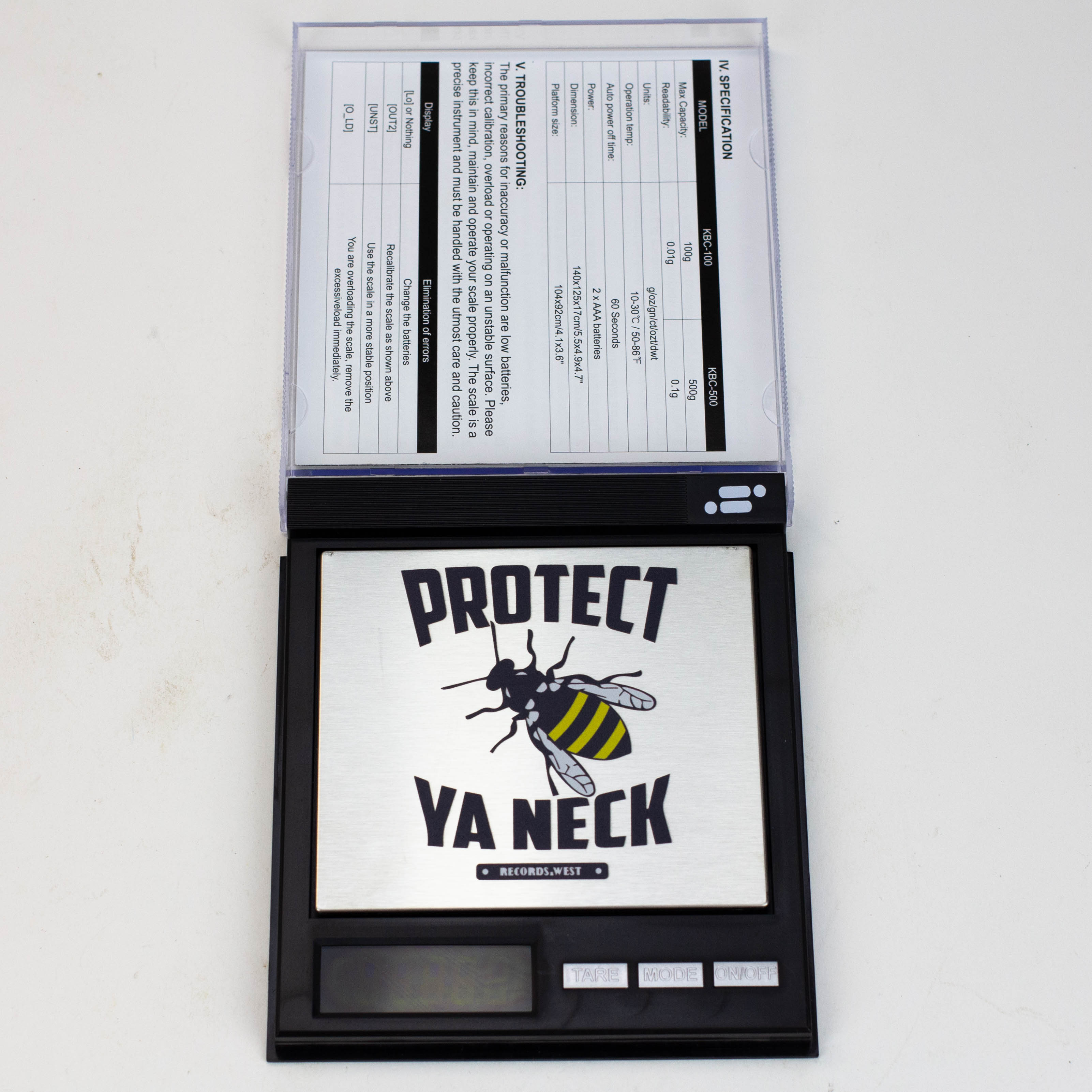 INFYNITI  PROTECT YA NECK PLATINUM SERIES KBCO 100  scale