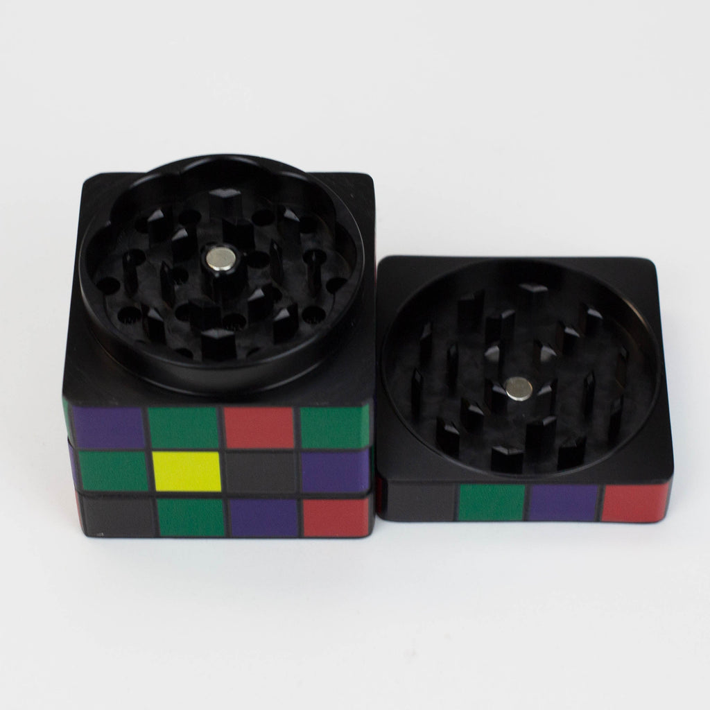 Infyniti Aluminium 50 x50 mm cube 4 parts Grinder ( GR1025 )