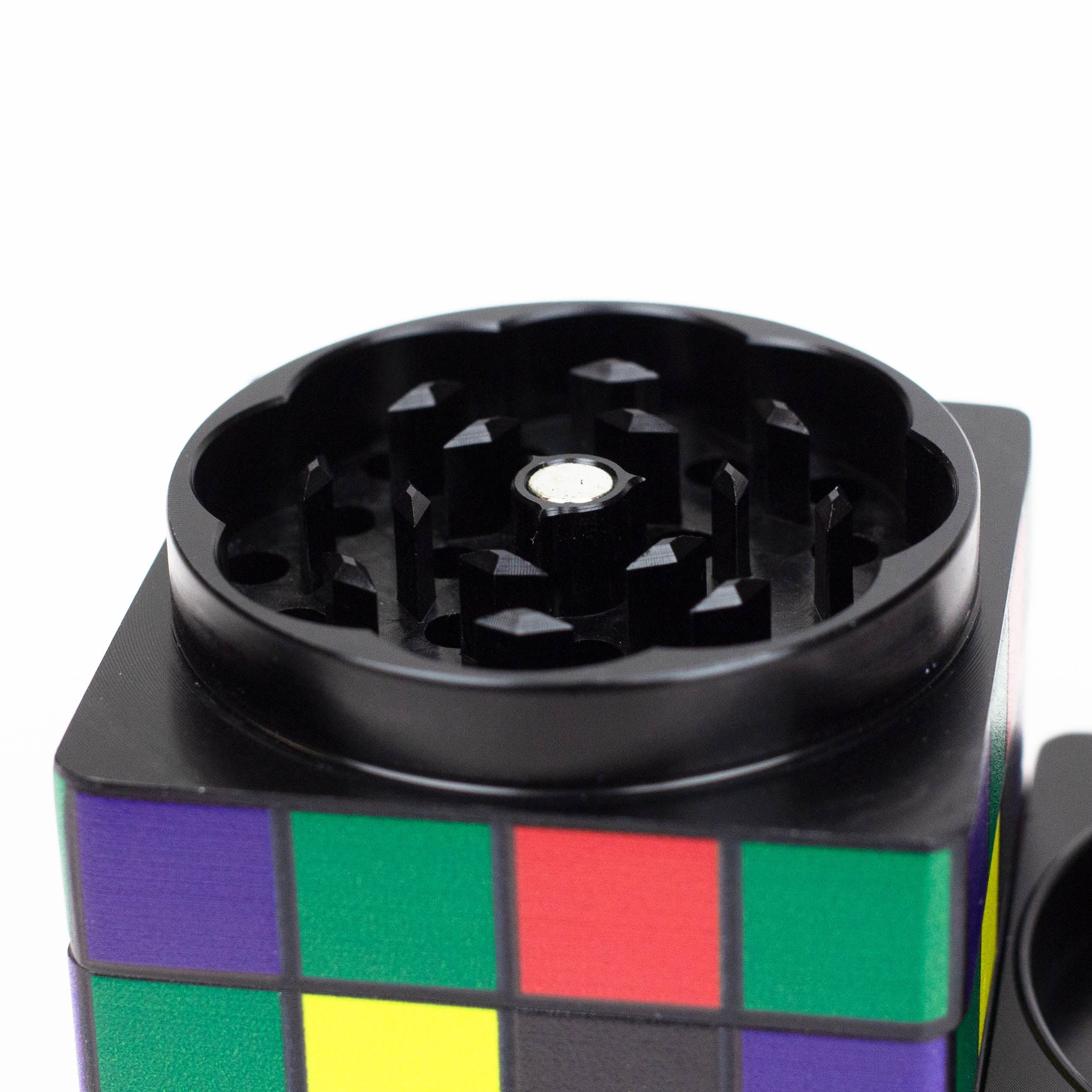 Infyniti Aluminium 50 x50 mm cube 4 parts Grinder ( GR1025 )