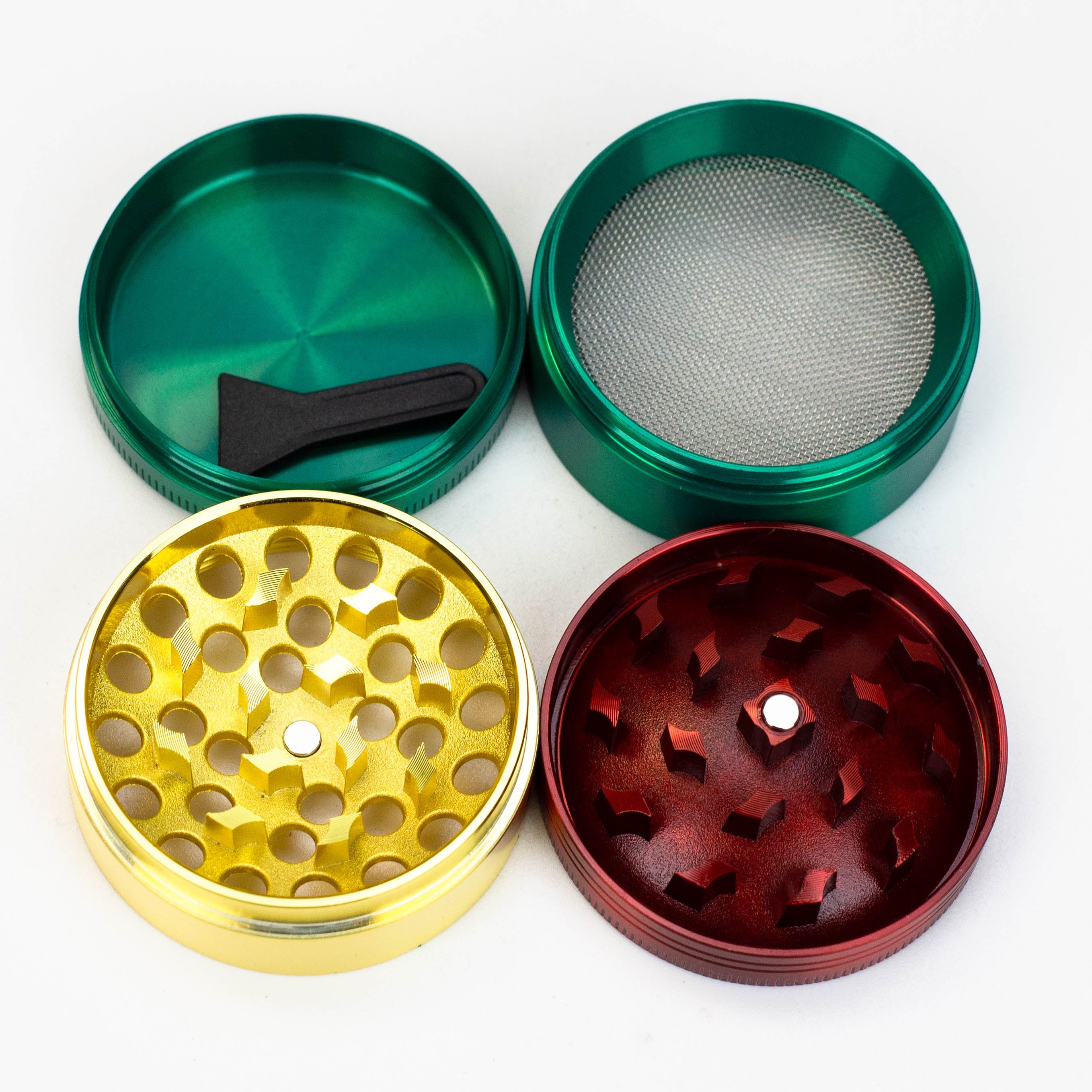 Infyniti 4 parts 50 mm Concave, Zinc Grinder ( GR7557RA )