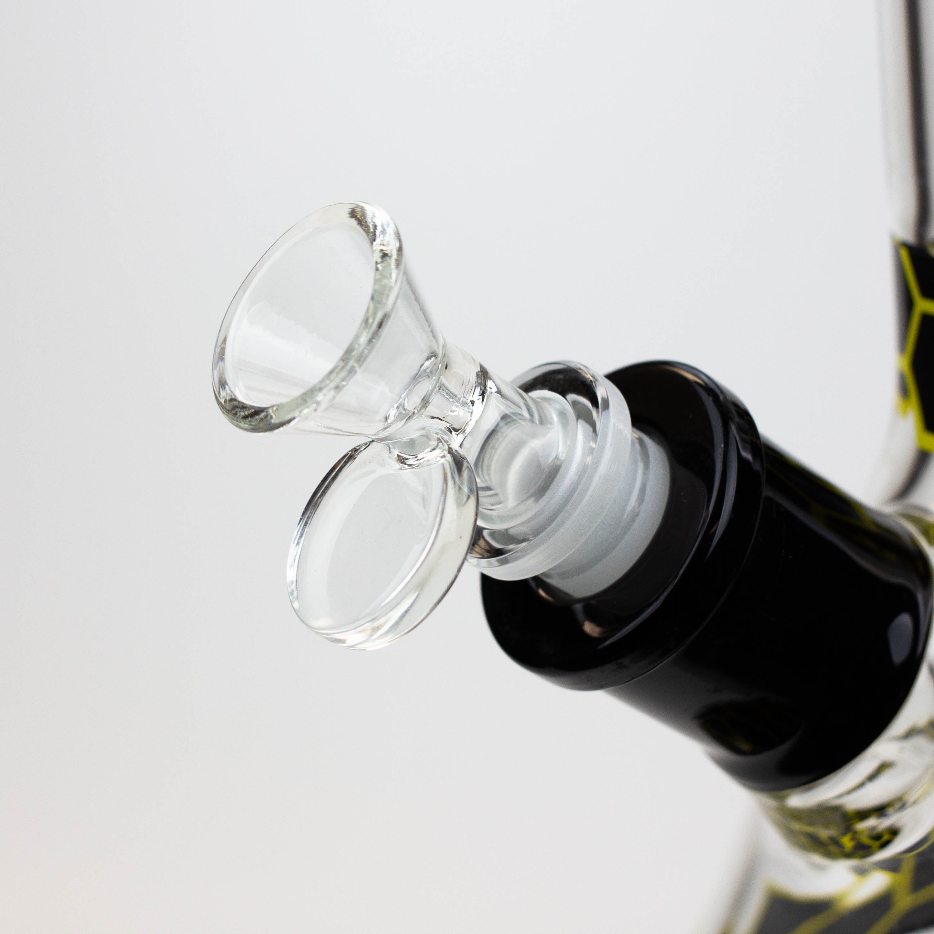 PROTECT YA NECK-15.5" 7 mm tree arm percolator glass bong [Logo]