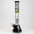 PROTECT YA NECK-15.5" 7 mm tree arm percolator glass bong [Killa Bees]