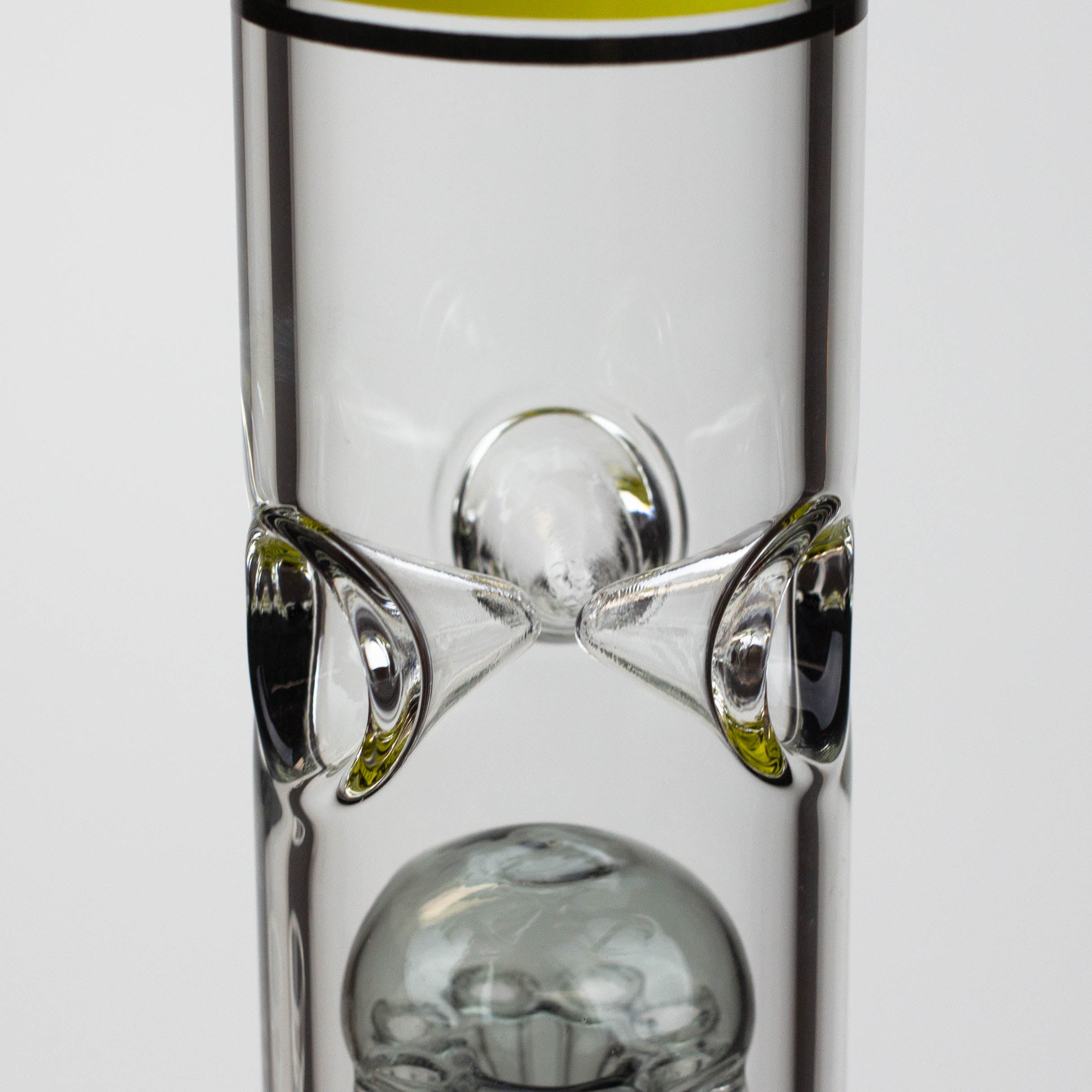 PROTECT YA NECK-15.5" 7 mm tree arm percolator glass bong [Killa Bees]