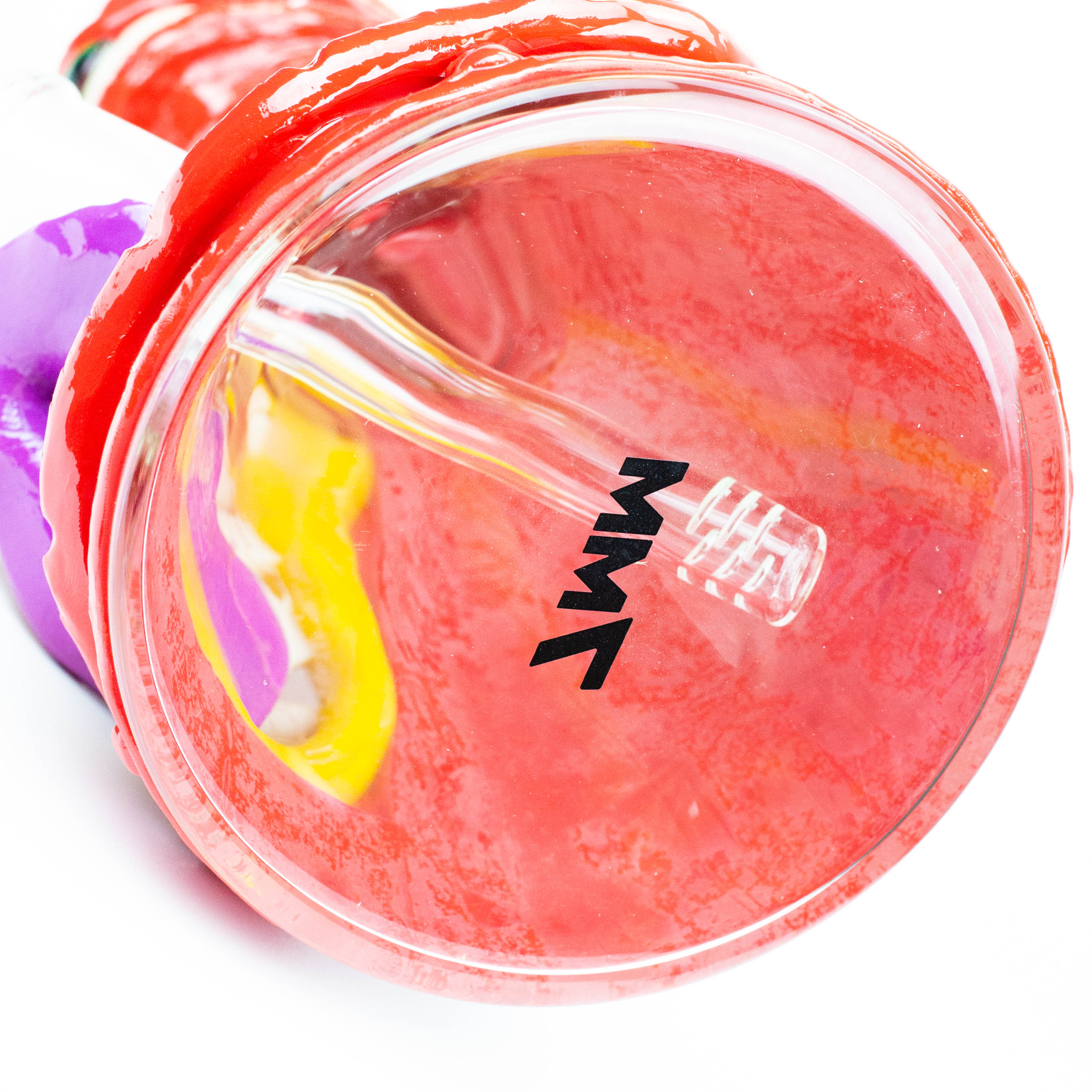 12.5"  Resin 3D artwork 7mm glass beaker water bong [TS101]
