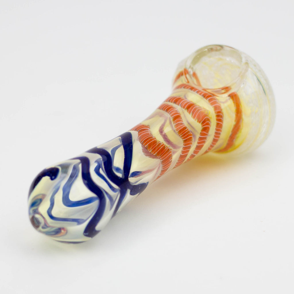 4.5" soft glass hand pipe [AP5086]
