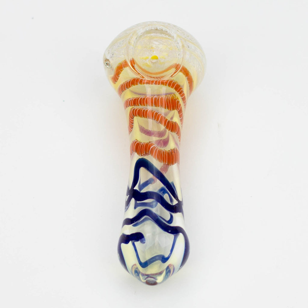 4.5" soft glass hand pipe [AP5086]