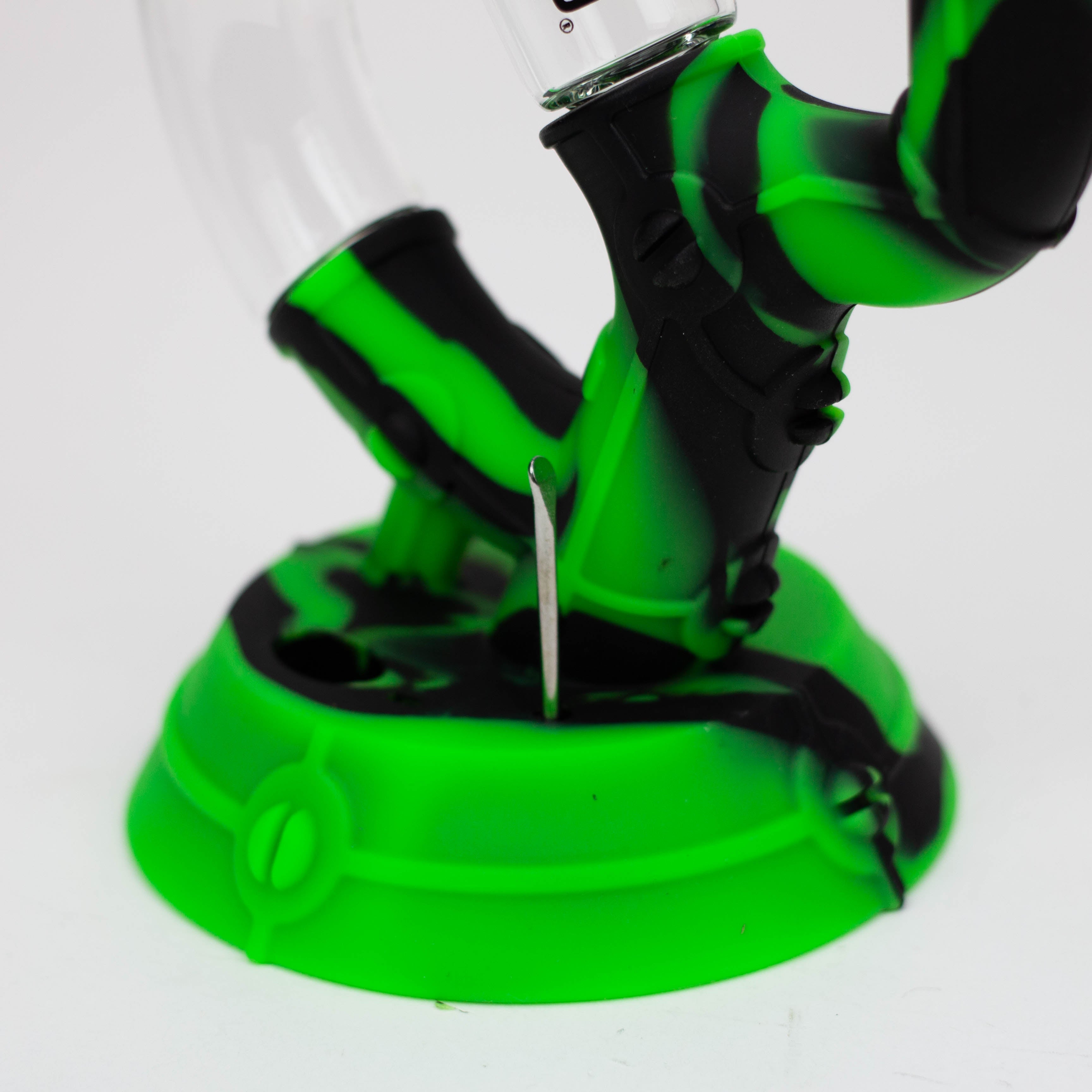 WENEED®- 8" D Lab Silicone bong Set