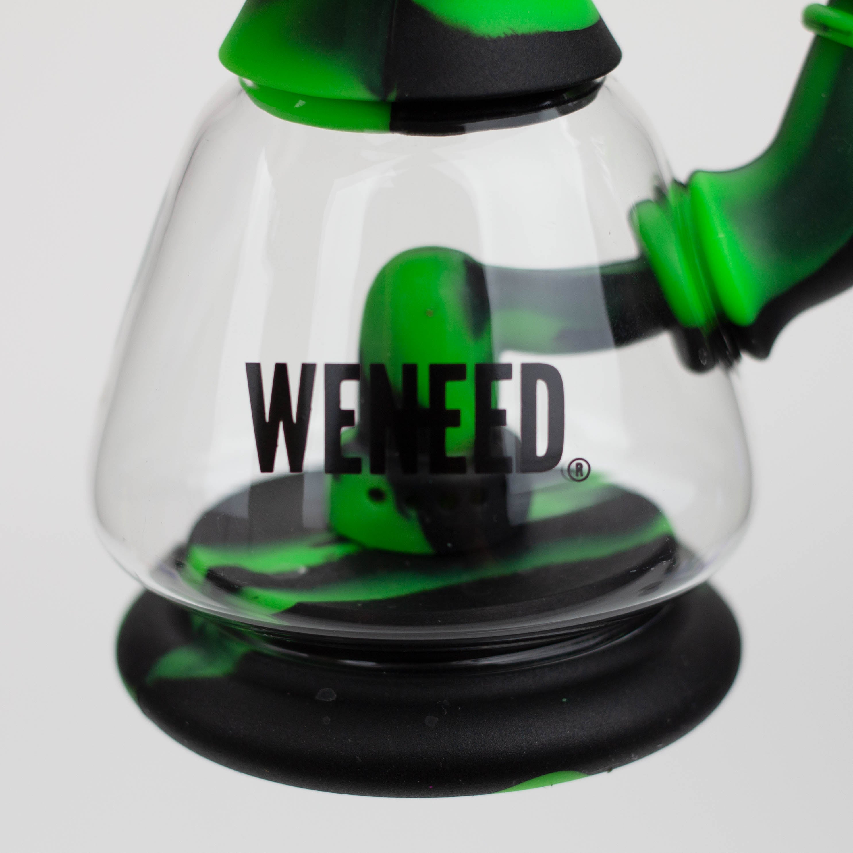 WENEED®- 9'' Leak Proof Monster Eyes Silicone Rig