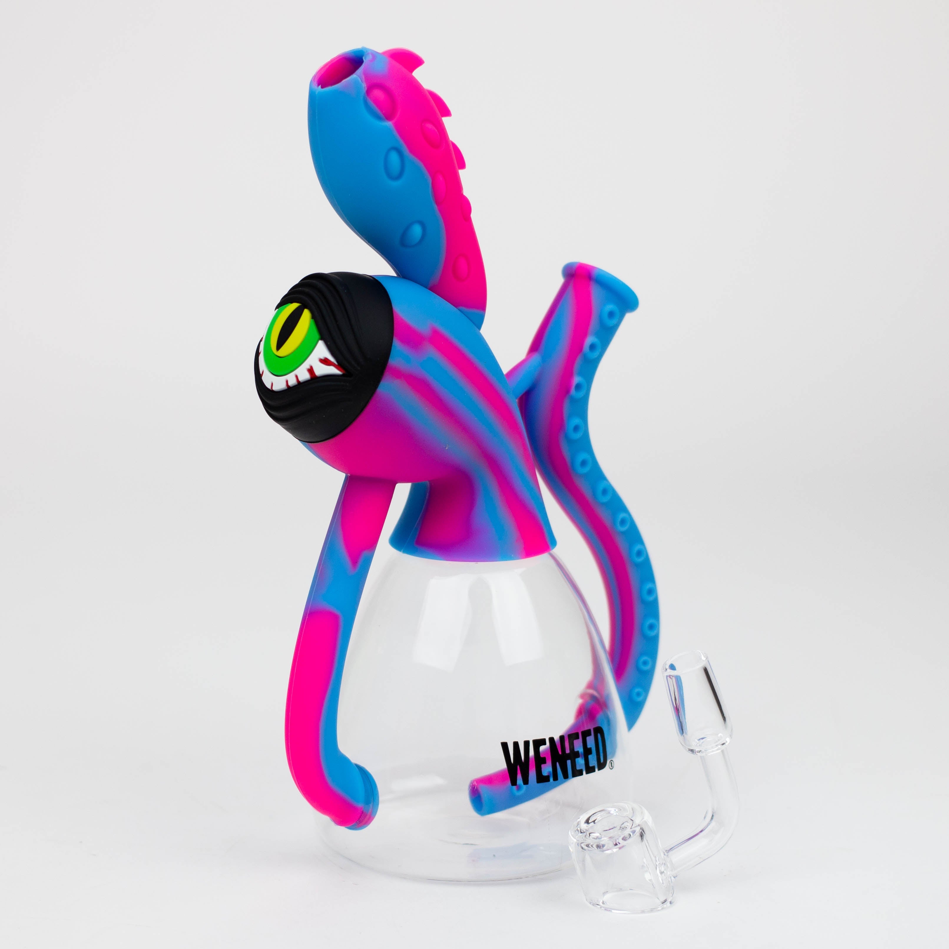 WENEED®- 9'' Silicone Squid Rig