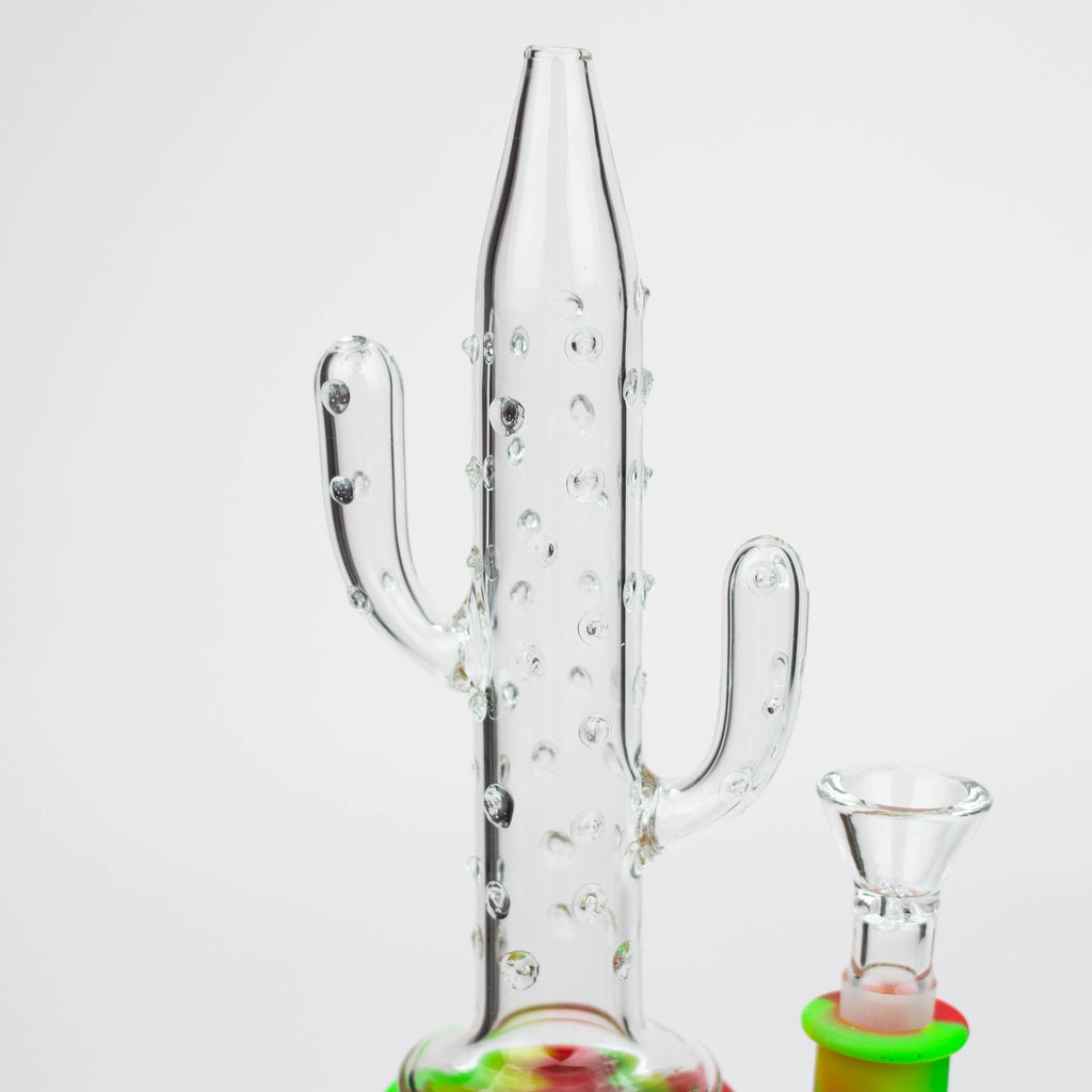 WENEED®- 9" Silicone Cactus bong