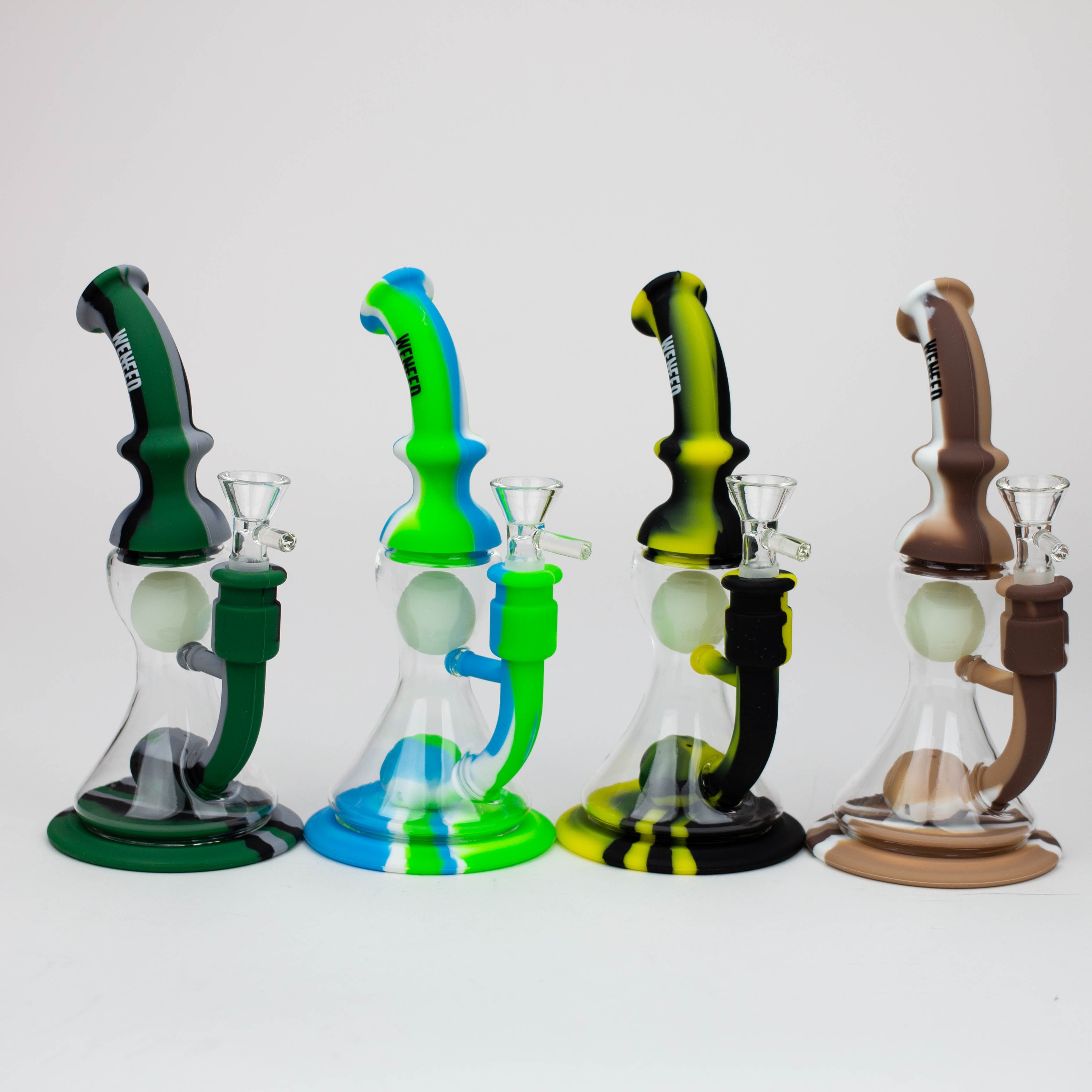 WENEED®- 9" Silicone Float Ball bong