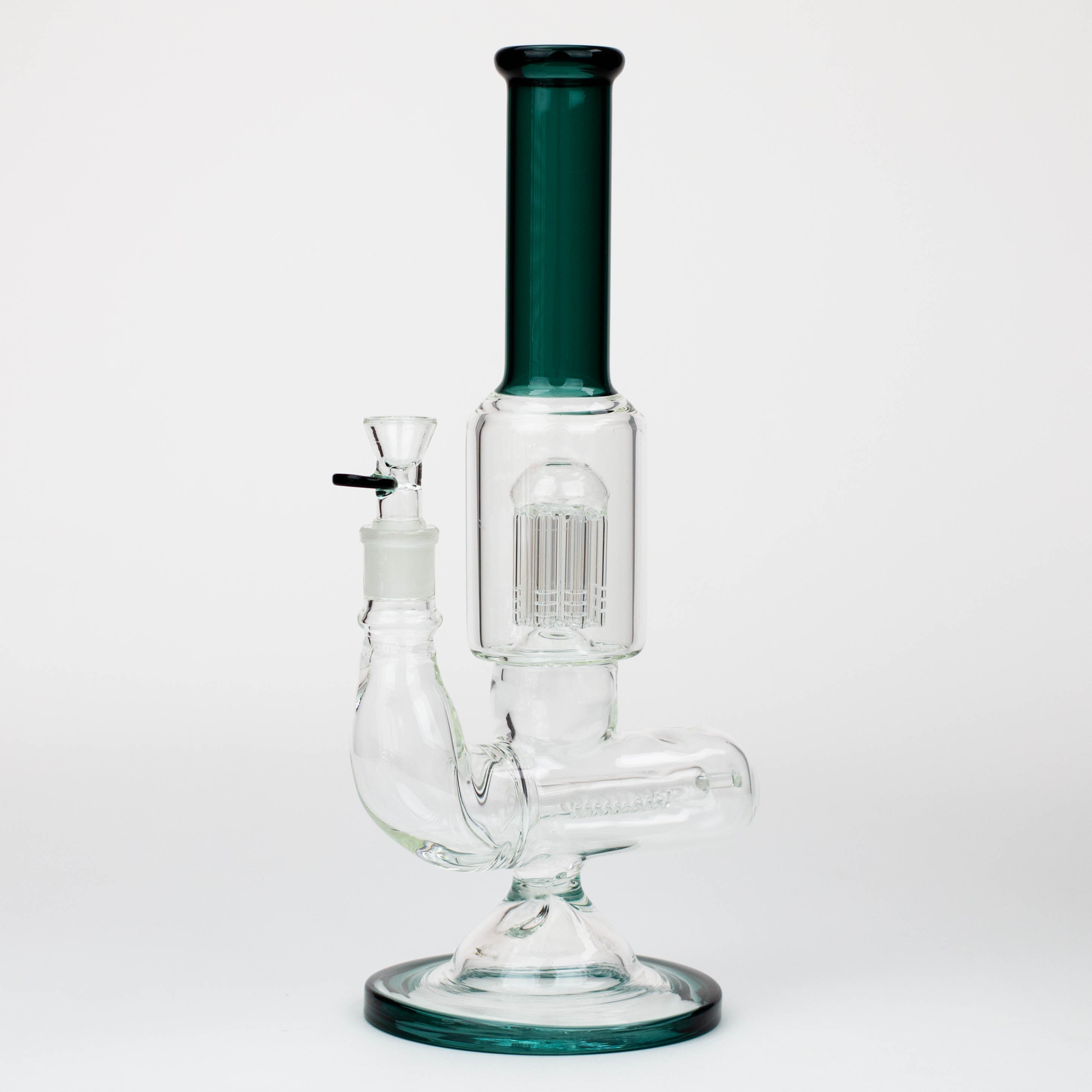 14 inches 8 arms percolator and inline diffused water bong