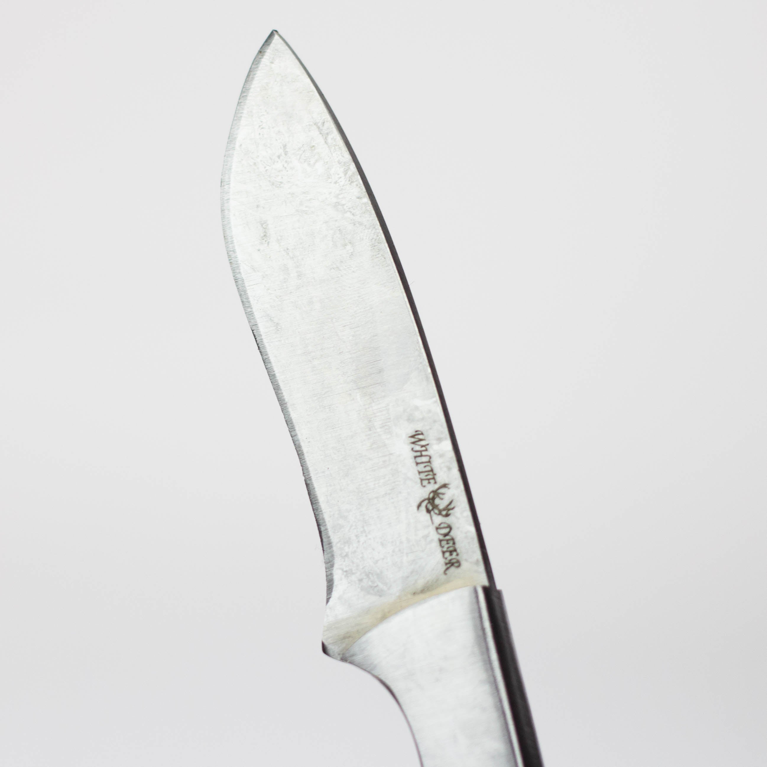 White Deer Skinner Knife  Hunters Micarta Grip Drop Point  [WD9408]