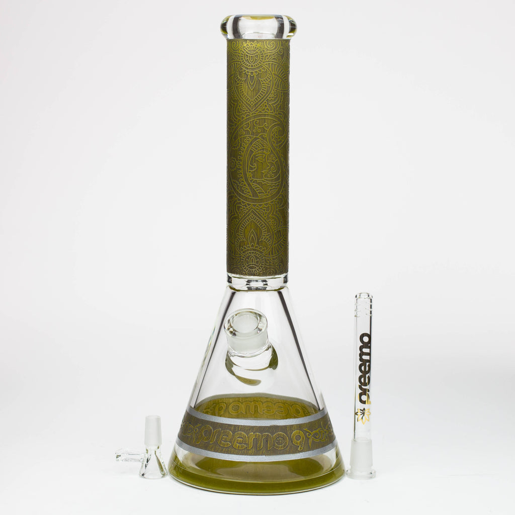 preemo - 15 inch 9mm Painted Sandblast Beaker [P057]