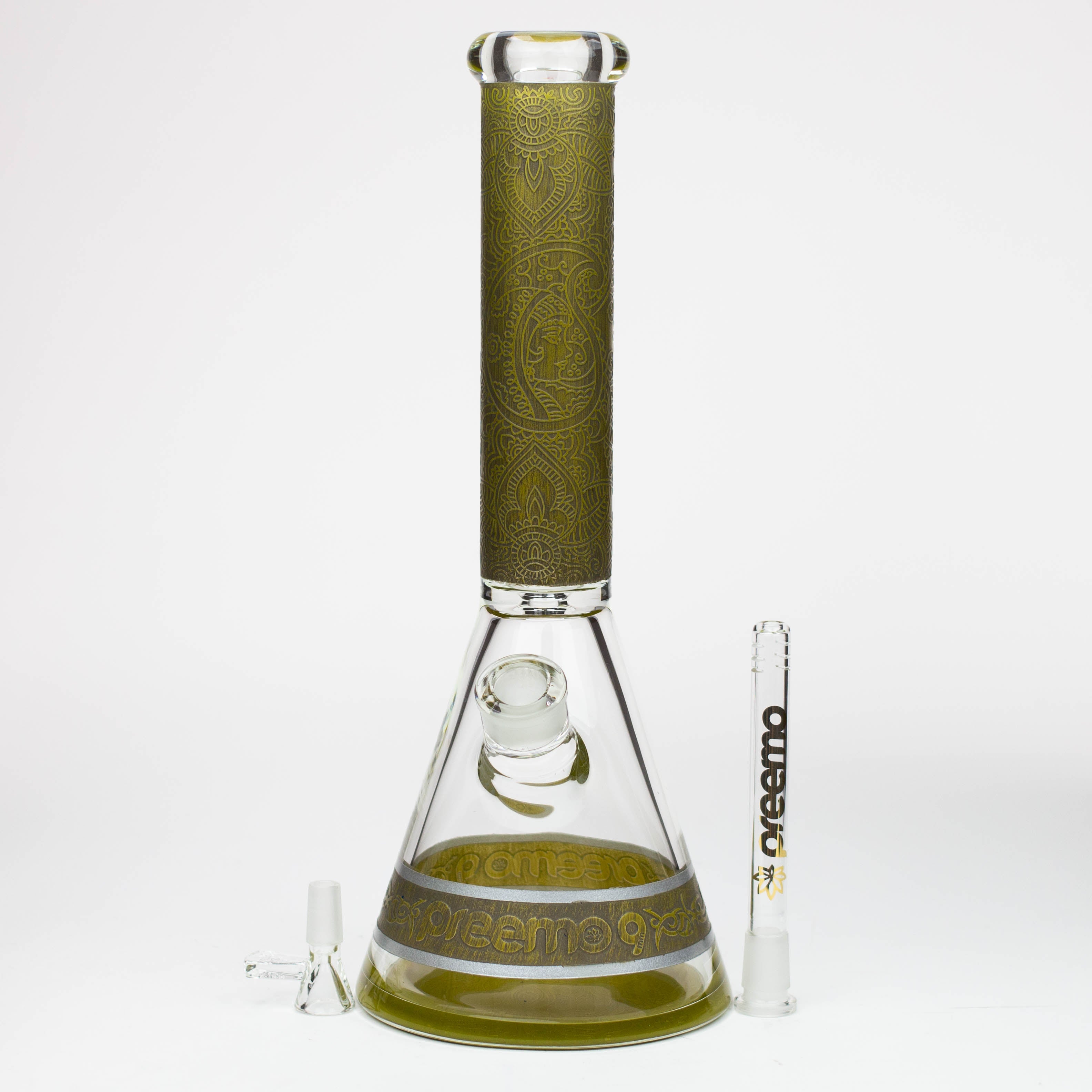 preemo - 15 inch 9mm Painted Sandblast Beaker [P057]